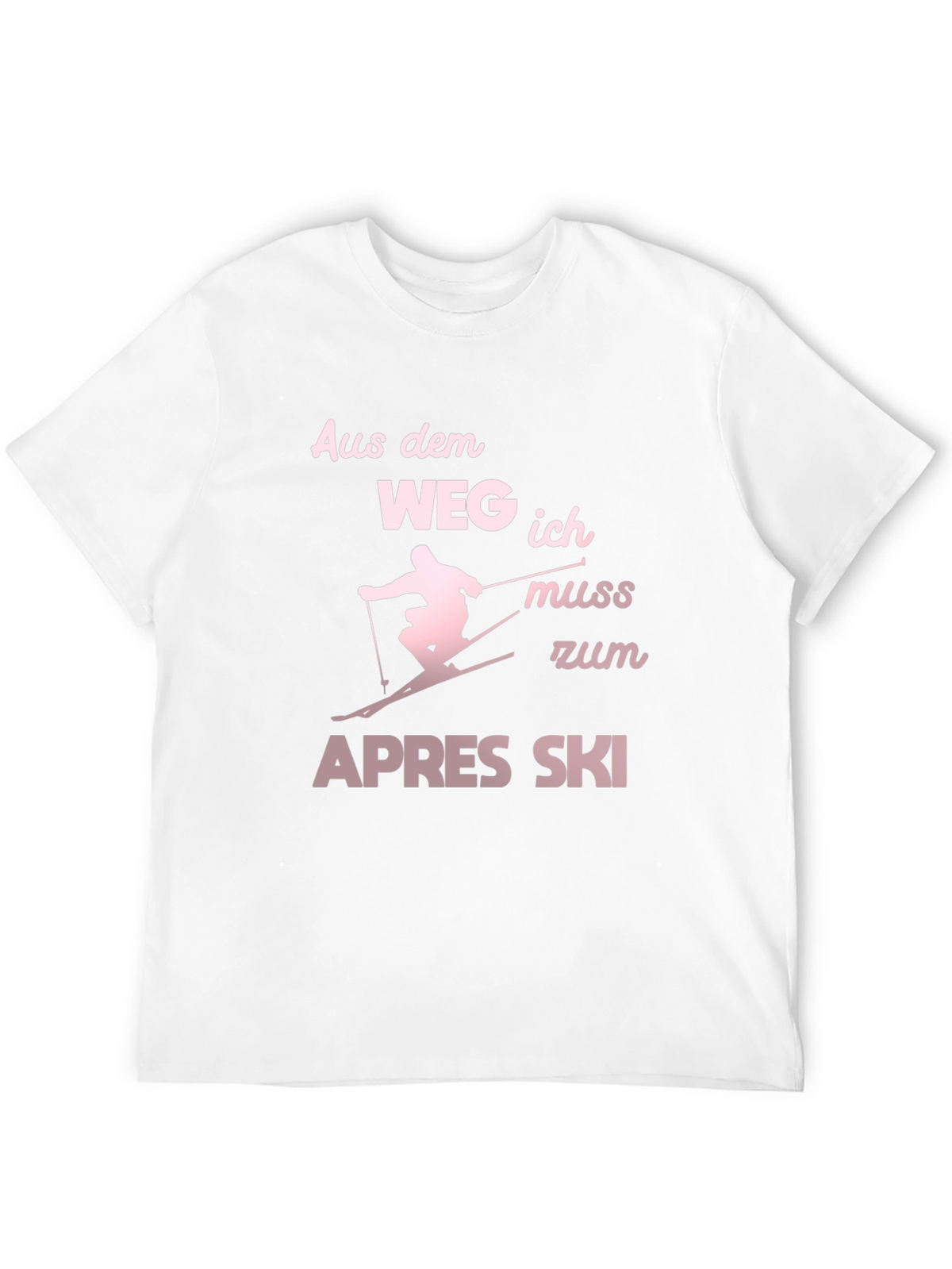 Aus dem Weg Apres Ski T-Shirt