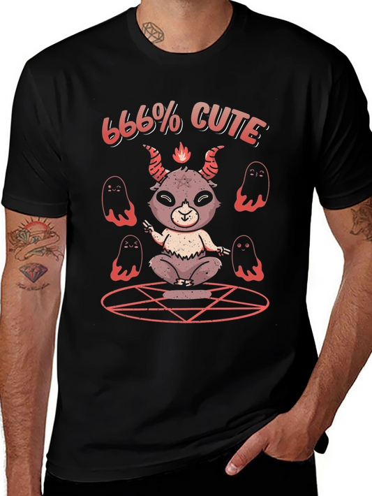 666% Cute Graphic Tee