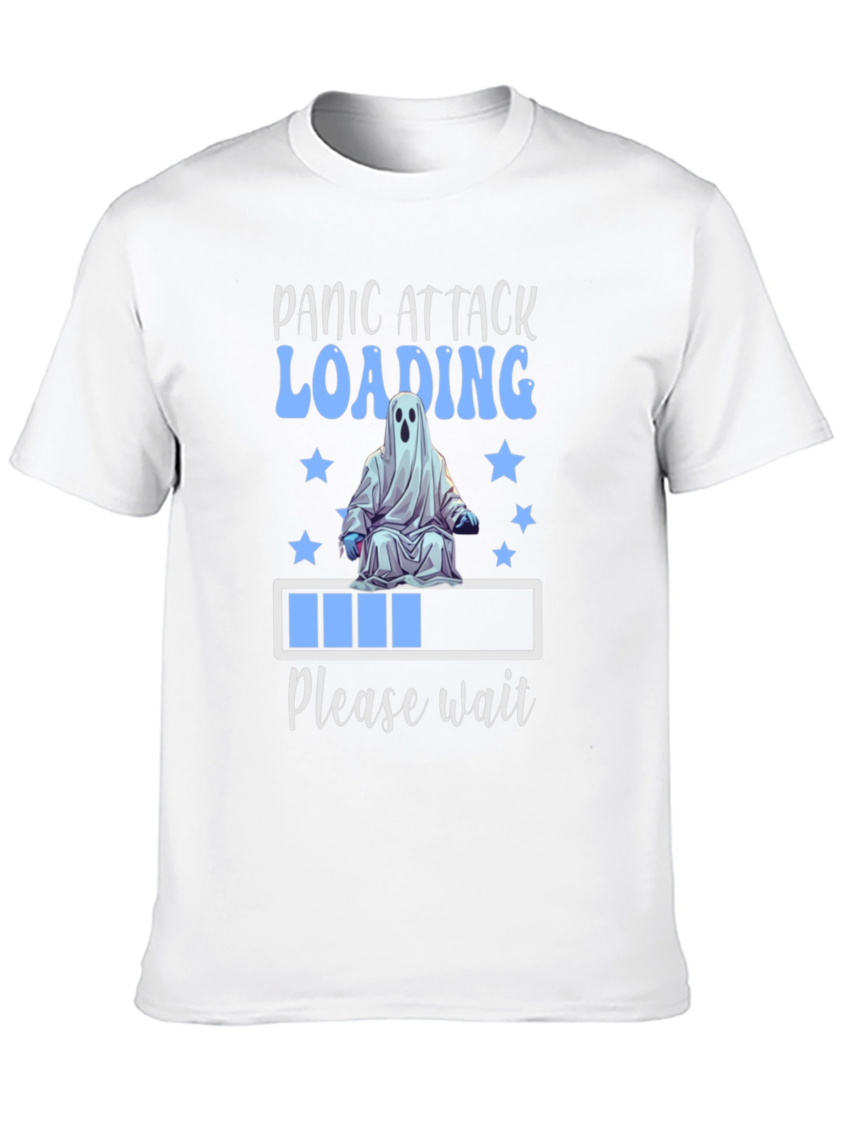 Panic Attack Loading Ghost T-Shirt