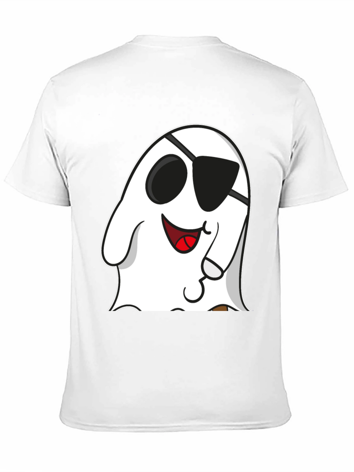 Funny Pirate Ghost Graphic T-Shirt