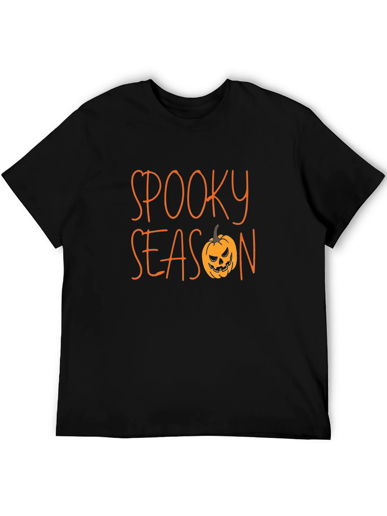 Spooky Season Black T-Shirt - Halloween Apparel