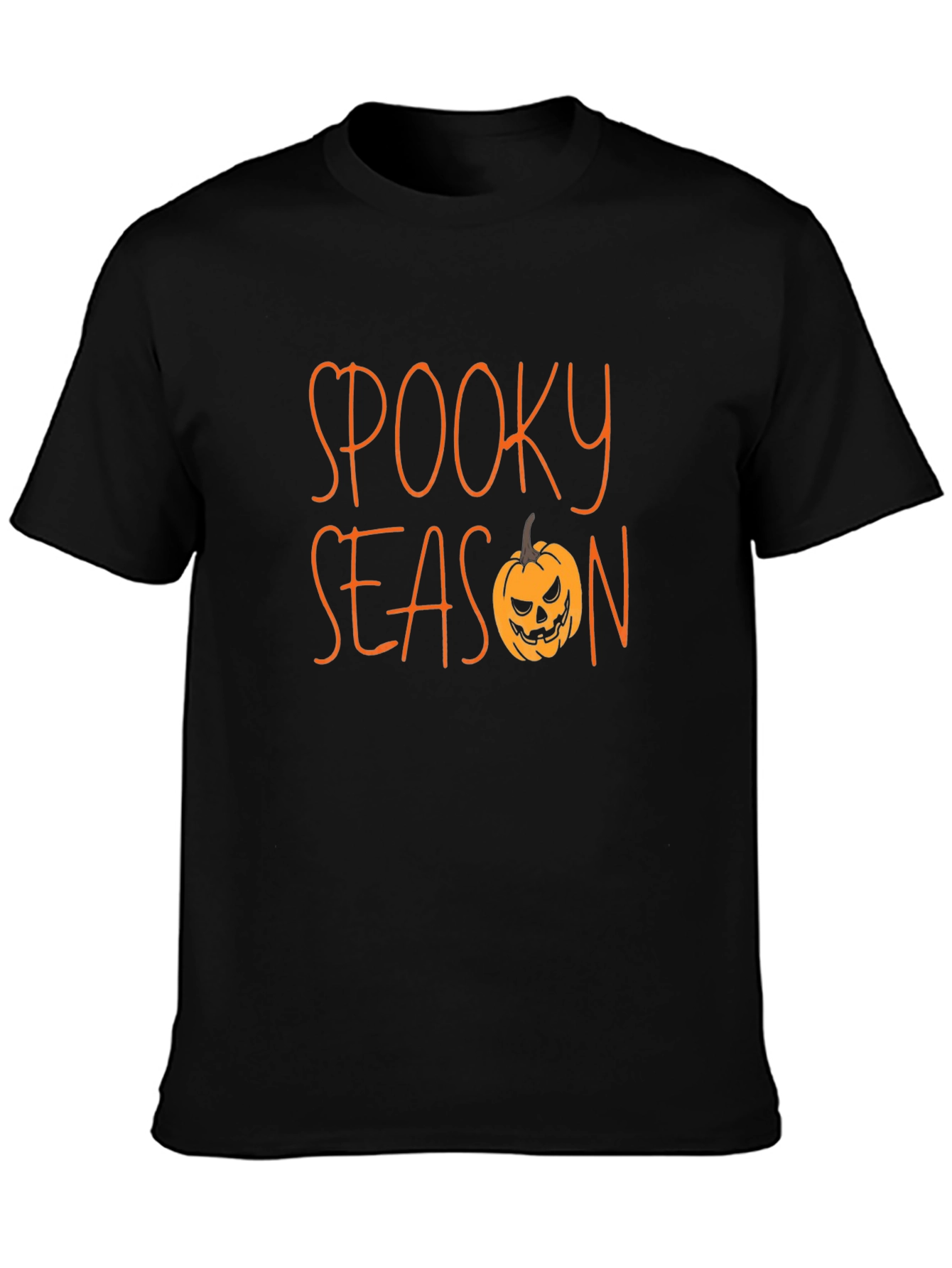Spooky Season Black T-Shirt - Halloween Apparel