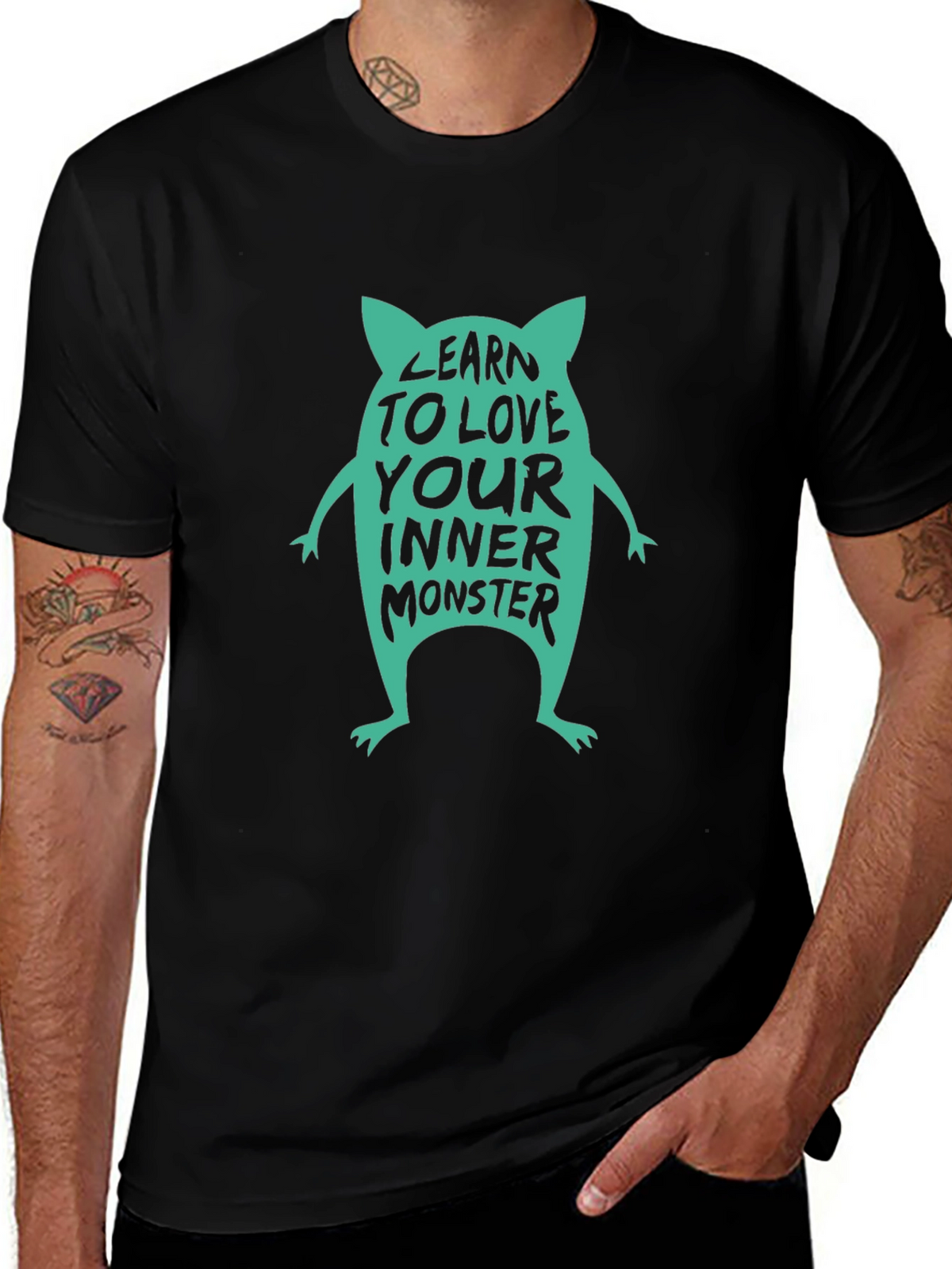 Learn to Love Your Inner Monster Graphic Tee