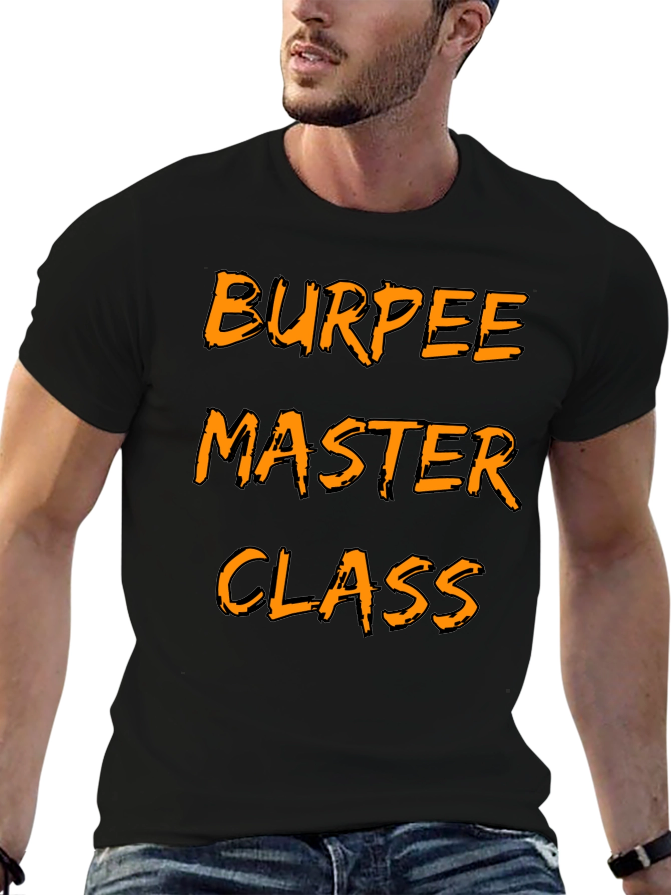 Burpee Master Class Graphic T-Shirt - Black