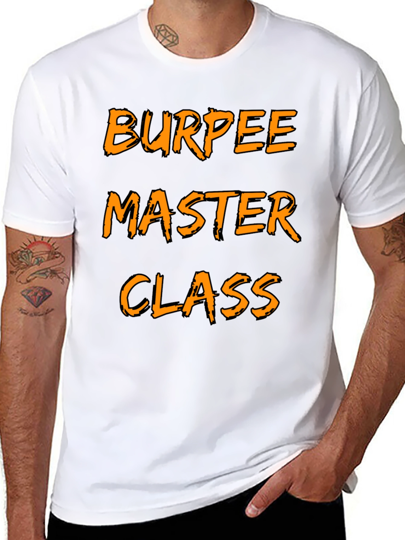 Burpee Master Class Graphic T-Shirt - Black
