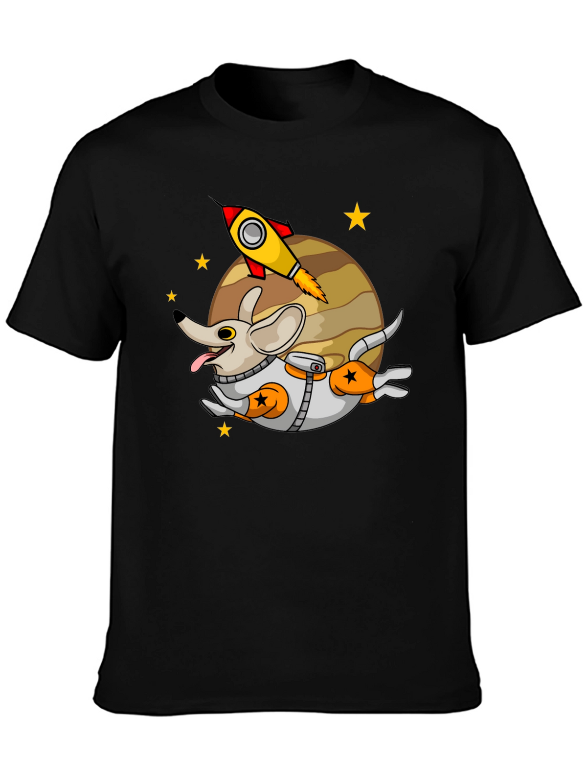 Space Dog T-Shirt - Cute Astronaut Puppy Tee