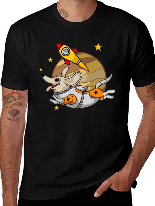 Space Dog T-Shirt - Cute Astronaut Puppy Tee
