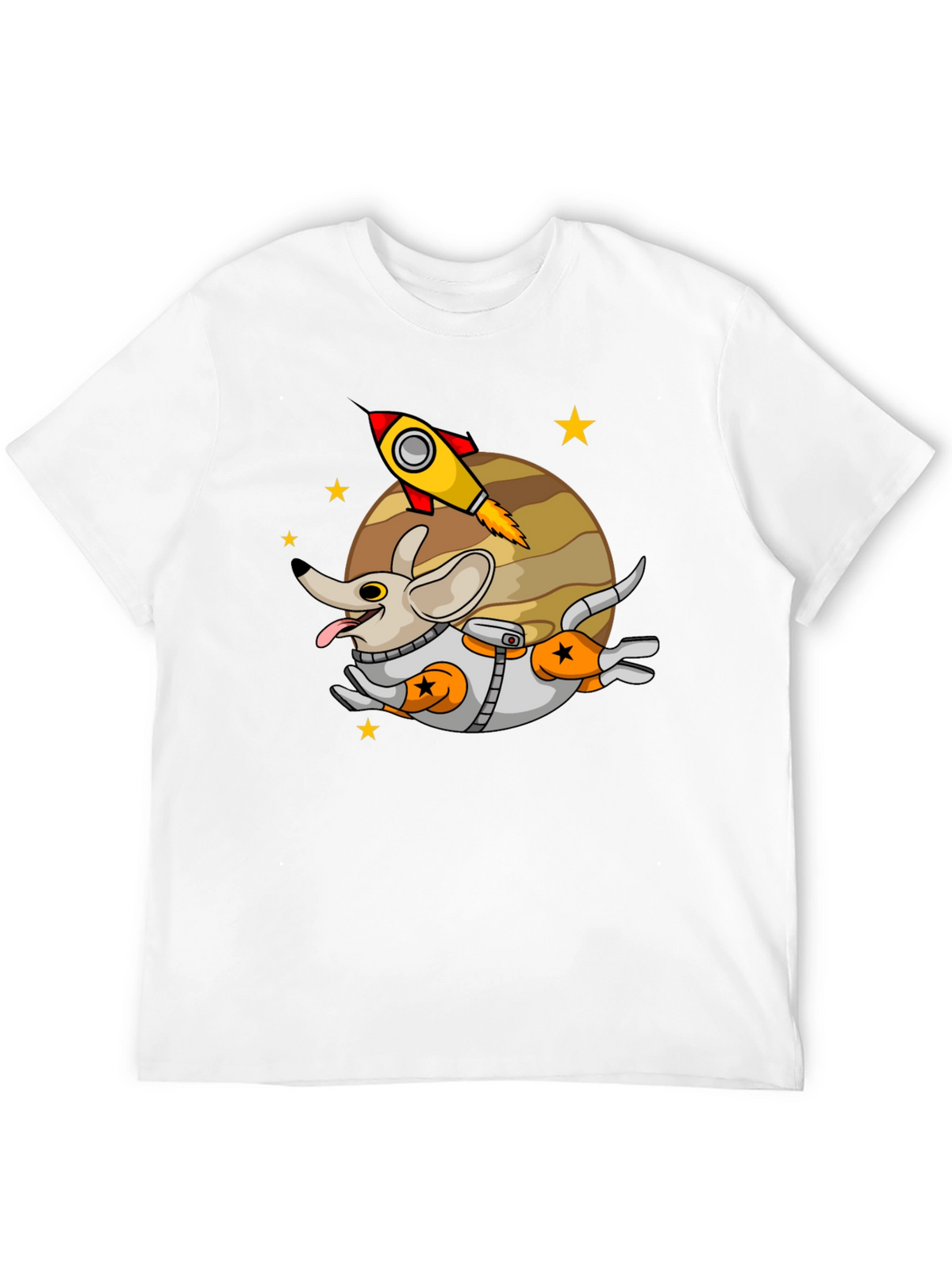 Space Dog T-Shirt - Cute Astronaut Puppy Tee