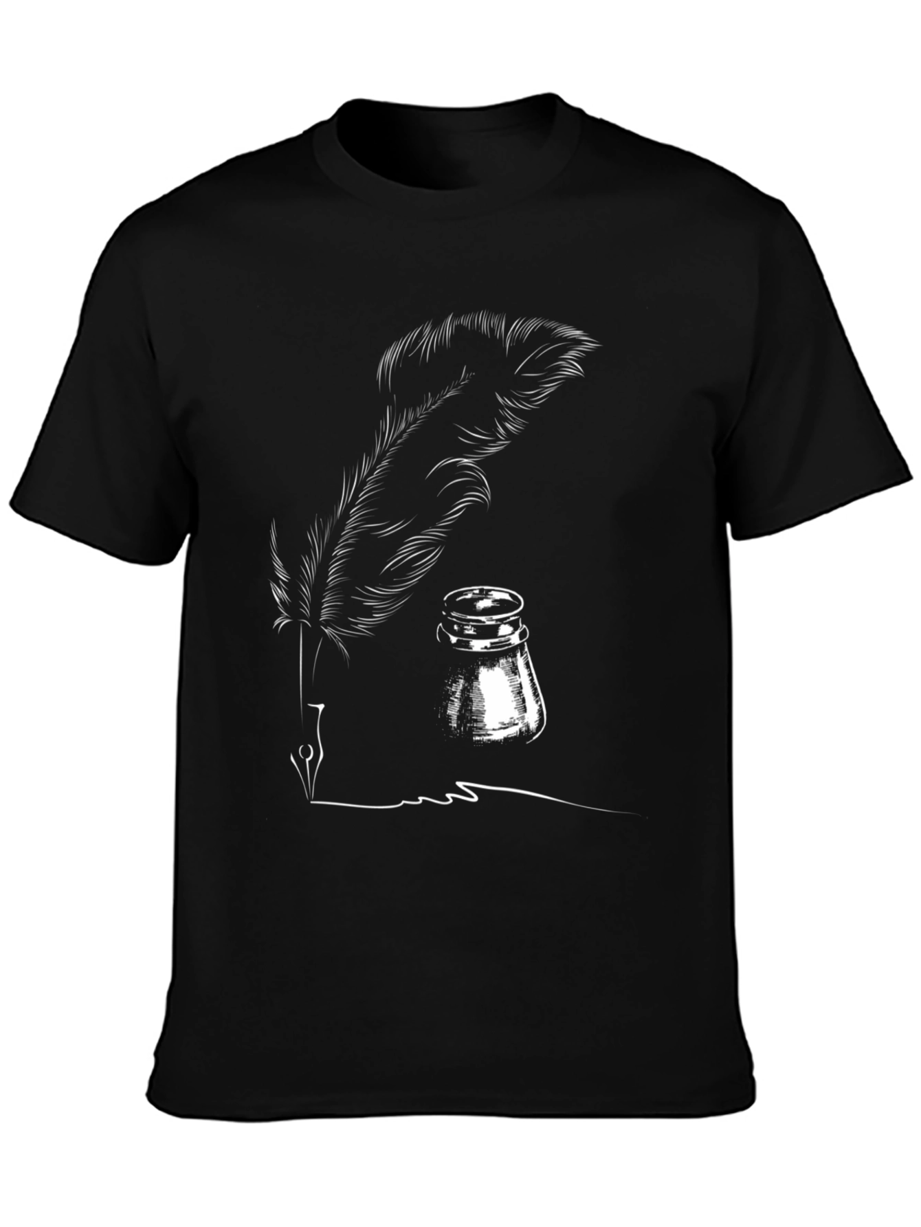 Quill & Inkwell Graphic Tee - Writers Shirt