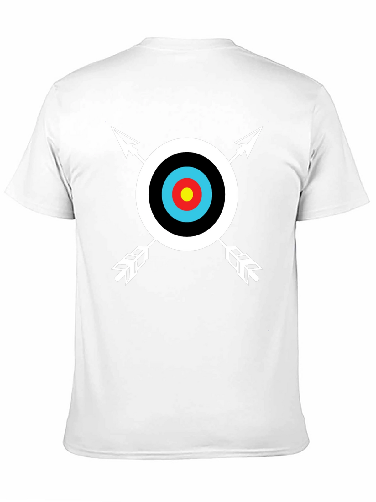 Archery Target Graphic Tee - Cool Casual Style