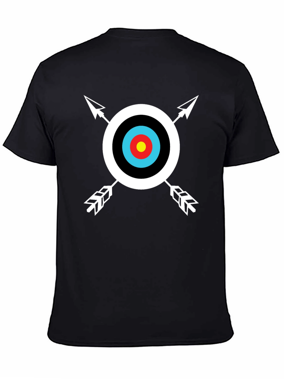 Archery Target Graphic Tee - Cool Casual Style