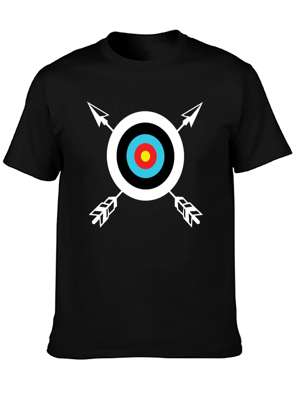 Archery Target Graphic Tee - Cool Casual Style