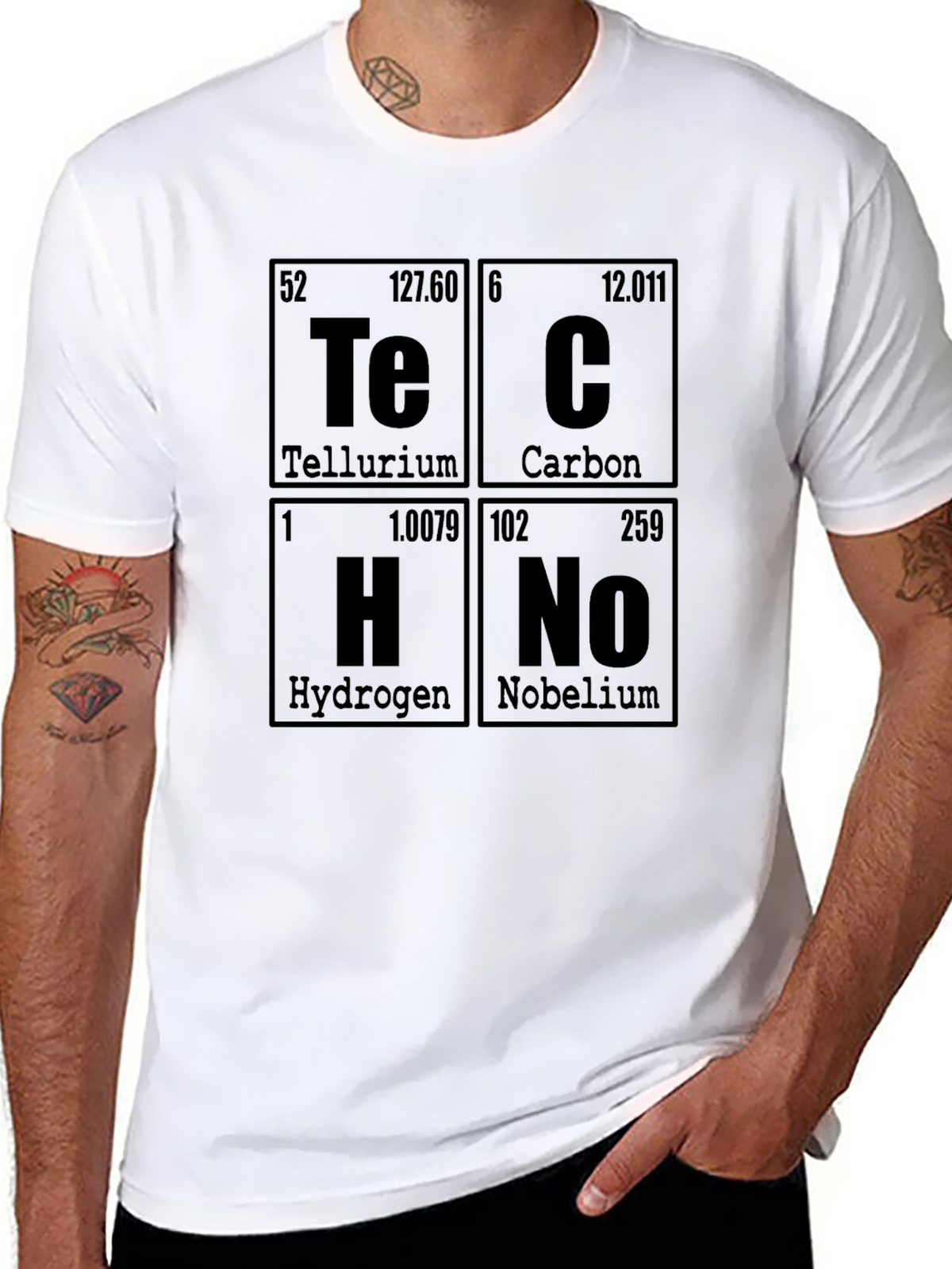Techno Elements T-Shirt - Music Science Tee