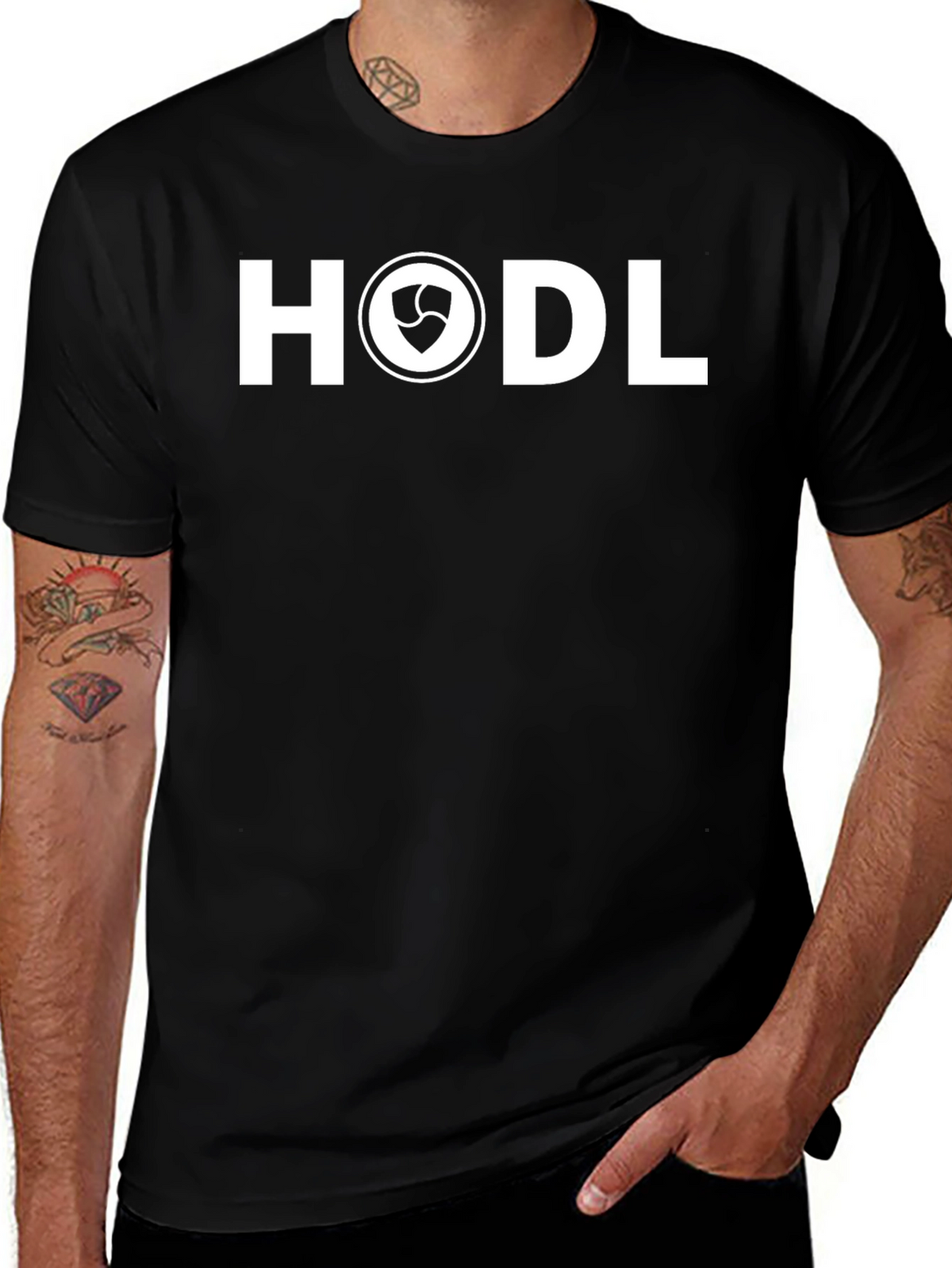 HODL Crypto T-Shirt - NEM Supporter