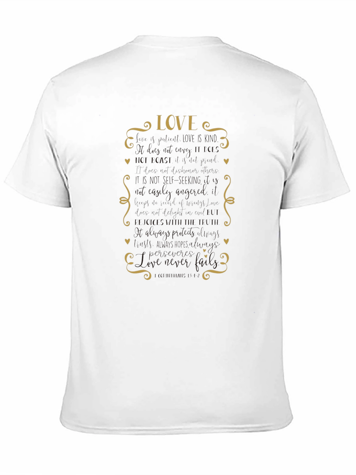 Love Decorative Graphic T-Shirt