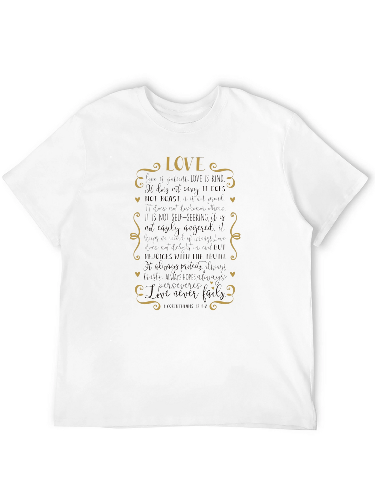Love Decorative Graphic T-Shirt