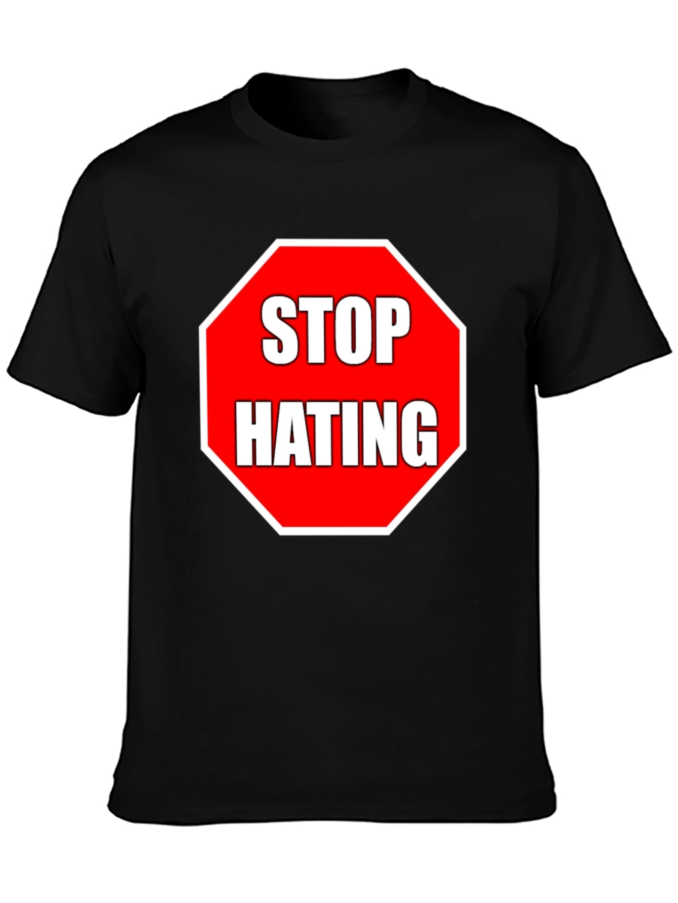 Stop Hating Graphic Tee - Anti-Bullying Awareness T-Shirt