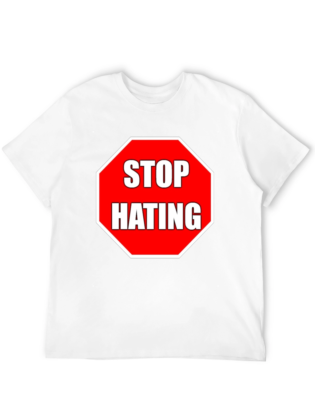 Stop Hating Graphic Tee - Anti-Bullying Awareness T-Shirt