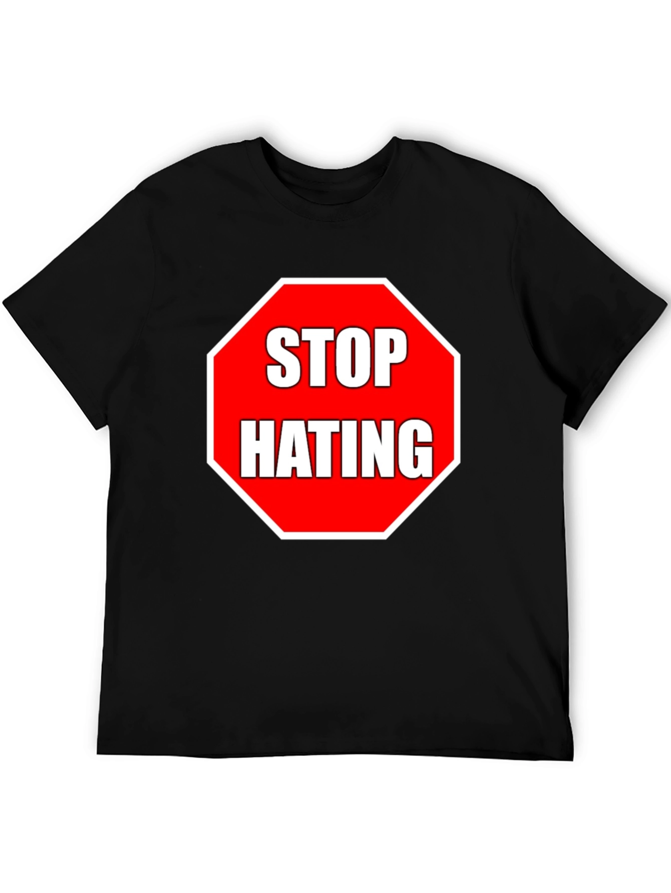 Stop Hating Graphic Tee - Anti-Bullying Awareness T-Shirt