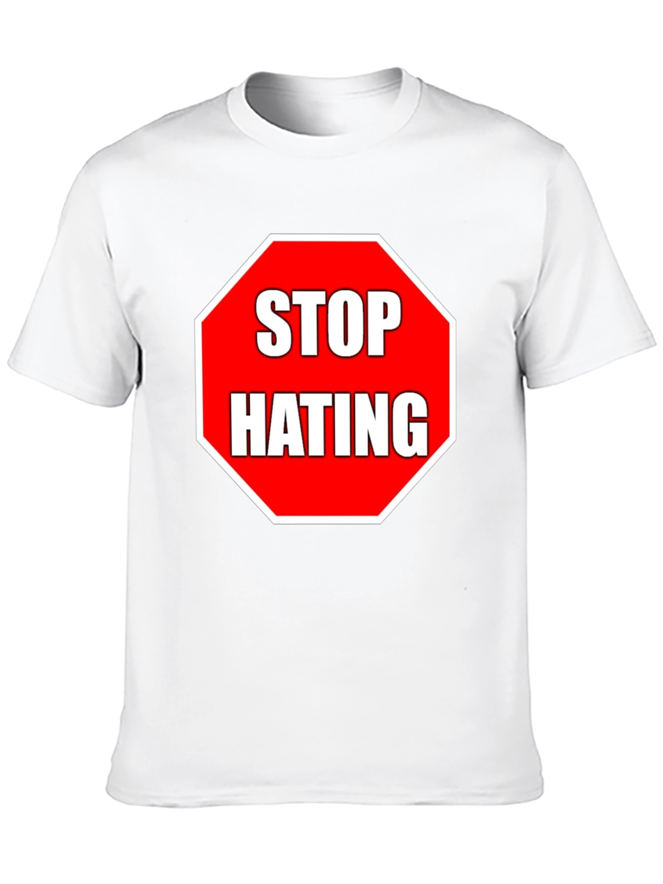 Stop Hating Graphic Tee - Anti-Bullying Awareness T-Shirt