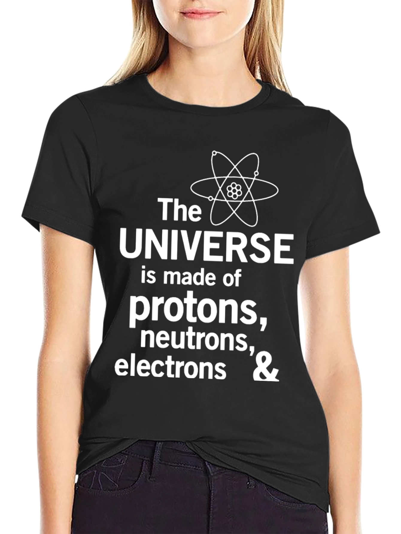 Science Universe Proton Neuron Electron T-Shirt