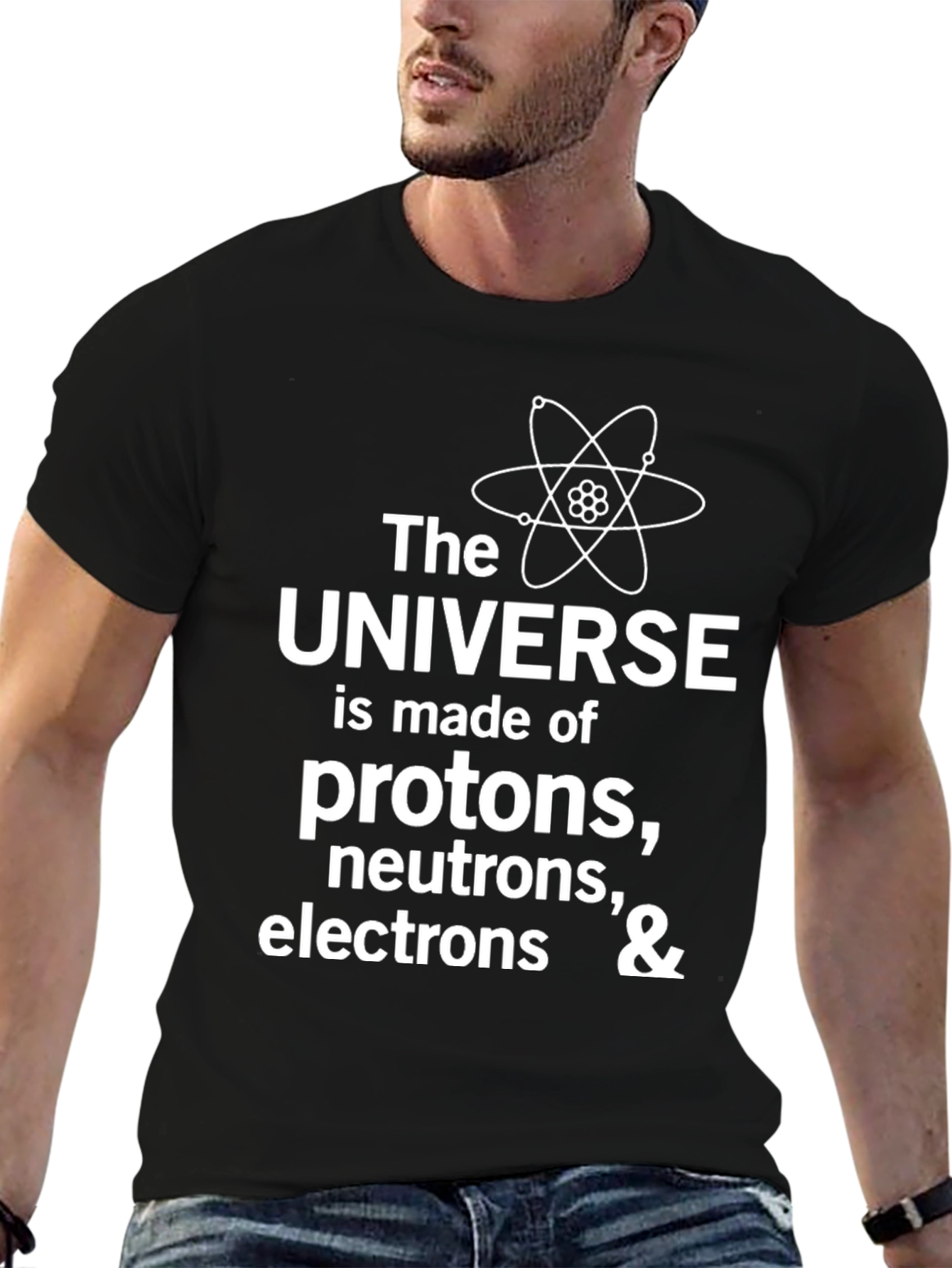Science Universe Proton Neuron Electron T-Shirt