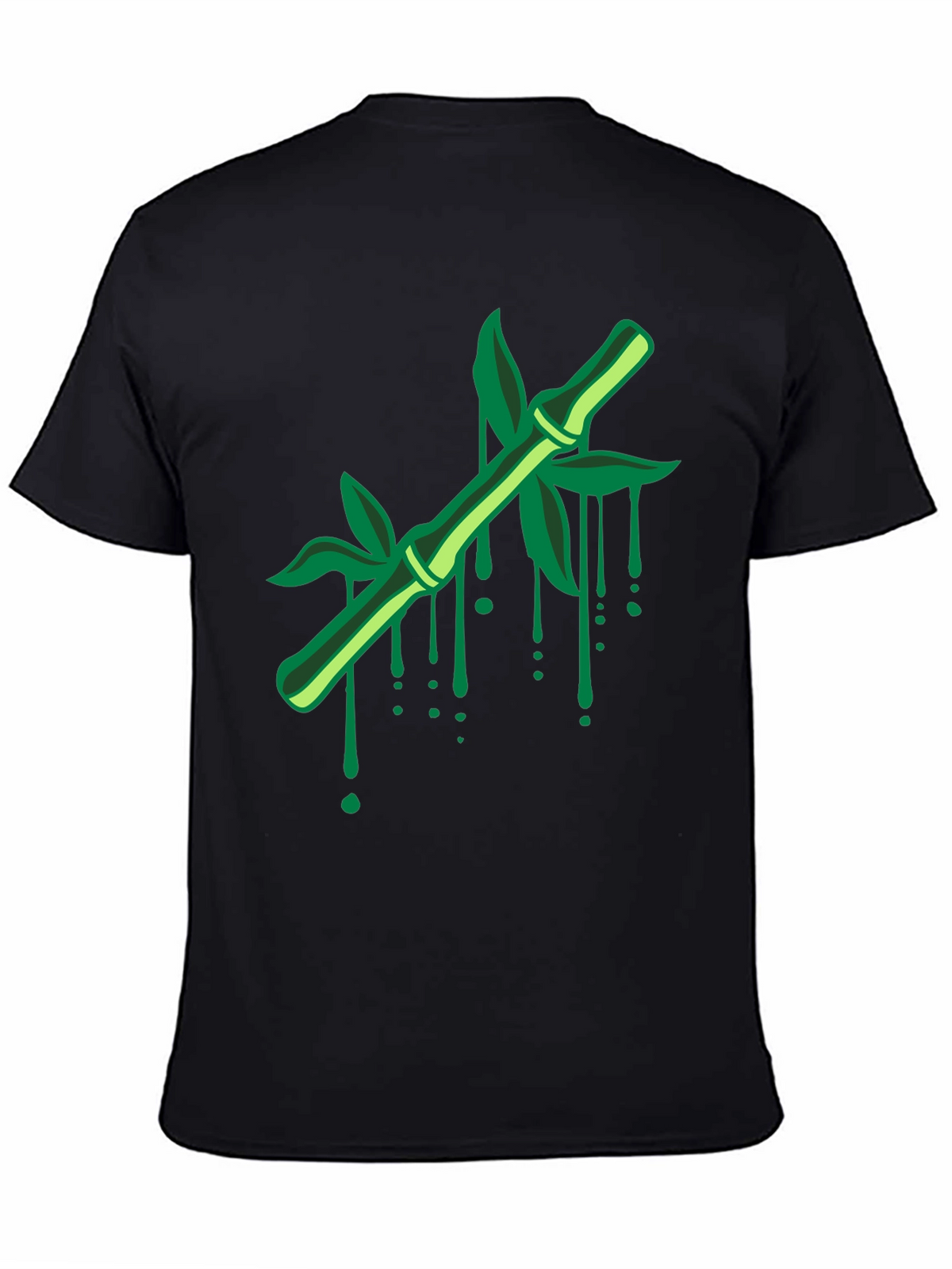 Bamboo Graphic Print T-Shirt