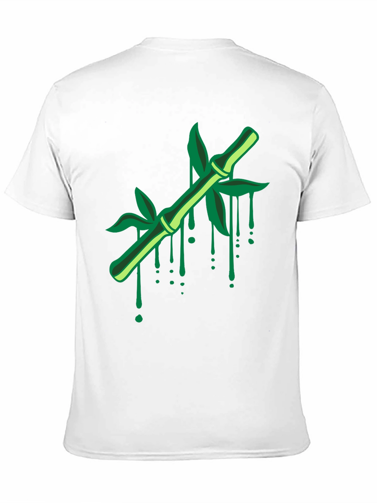 Bamboo Graphic Print T-Shirt