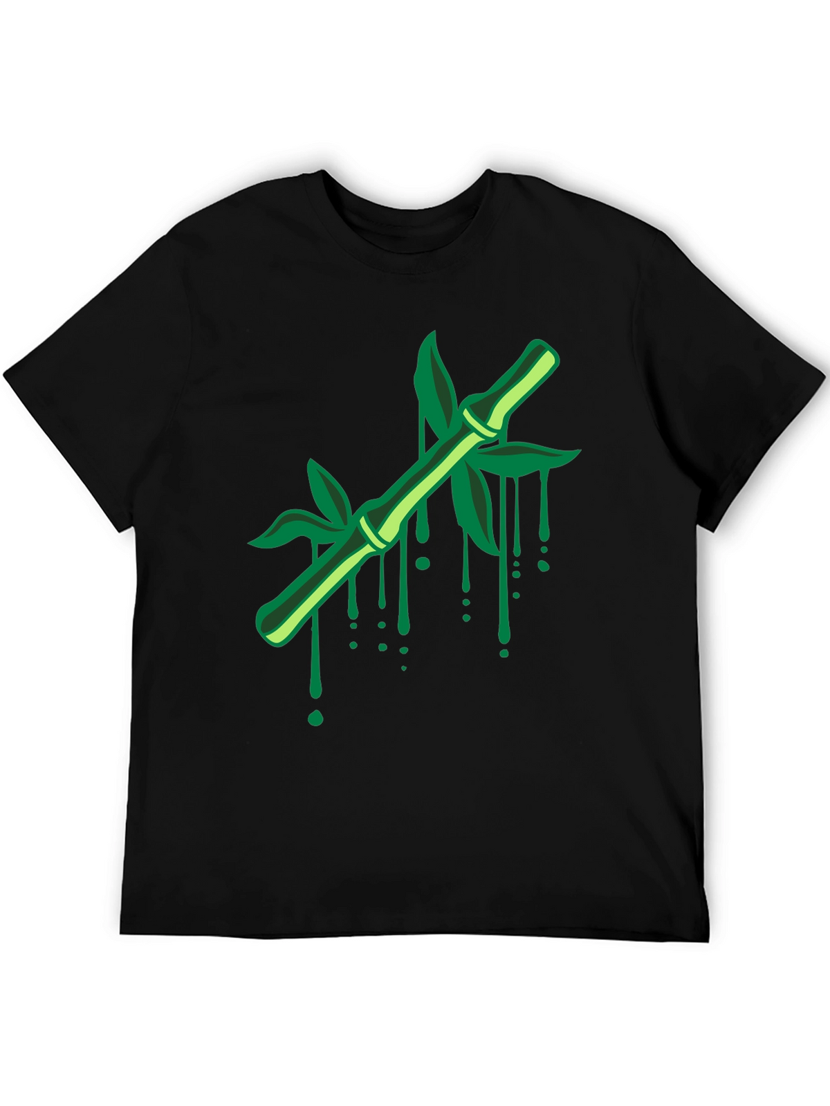Bamboo Graphic Print T-Shirt