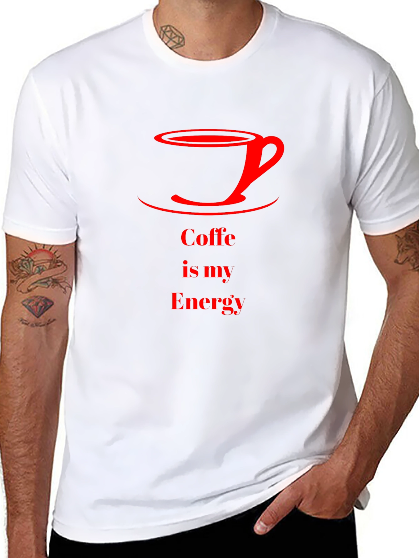 Coffee is my Energy Graphic Tee