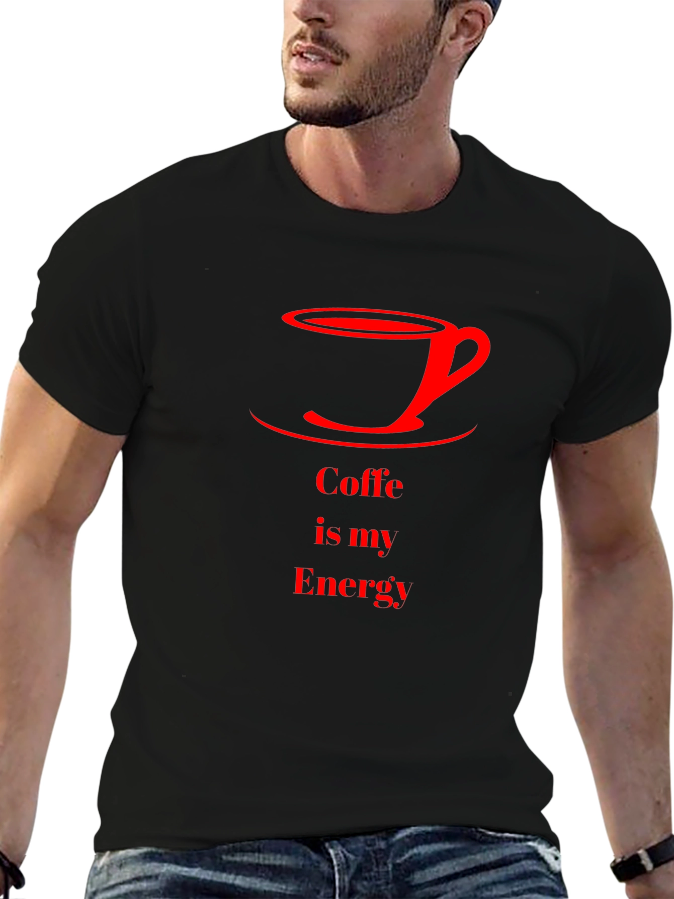 Coffee is my Energy Graphic Tee