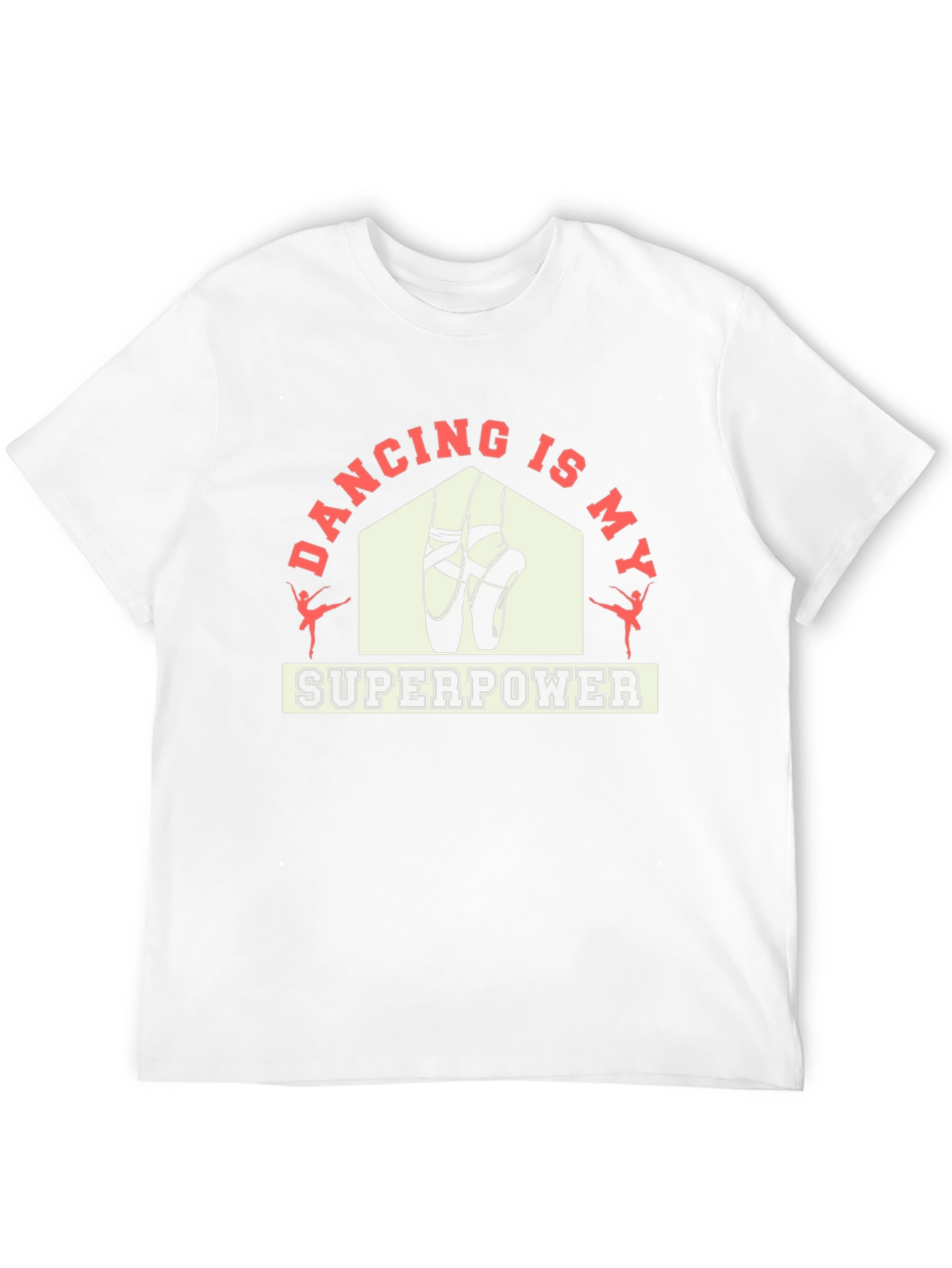 Dancing Is My Superpower Black T-Shirt