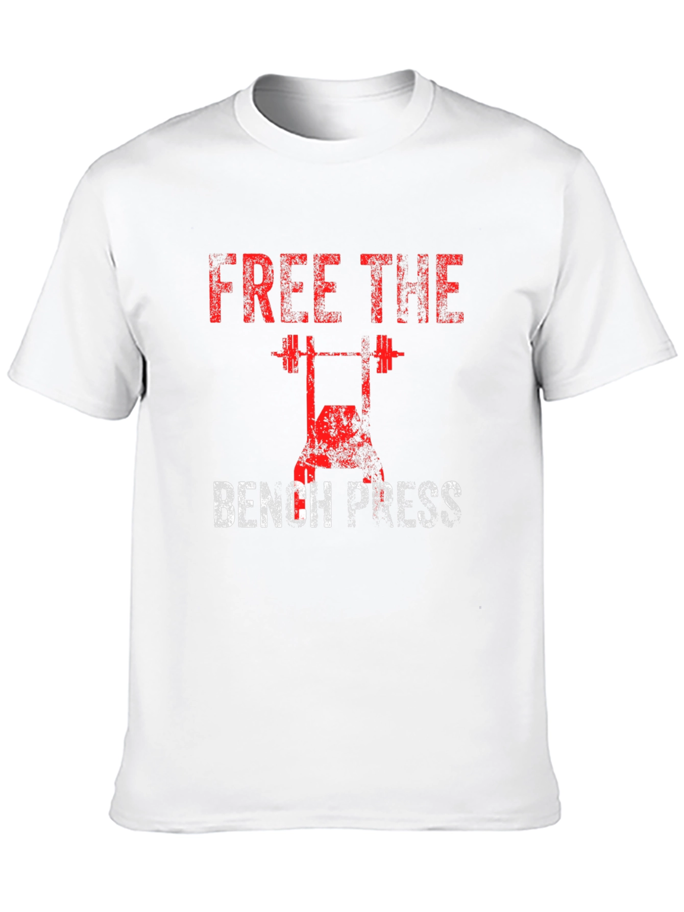 Free the Bench Press Black T-Shirt