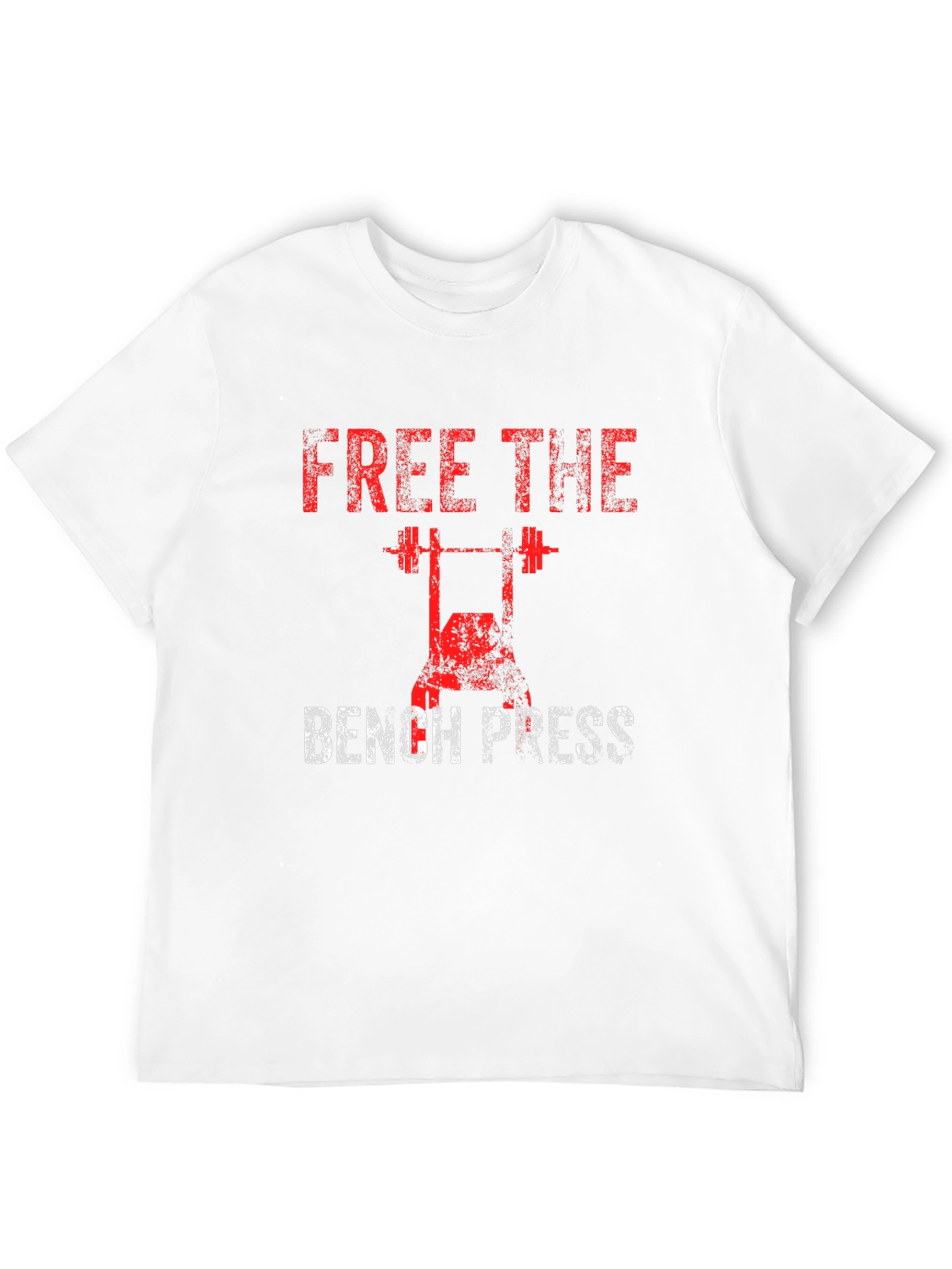 Free the Bench Press Black T-Shirt