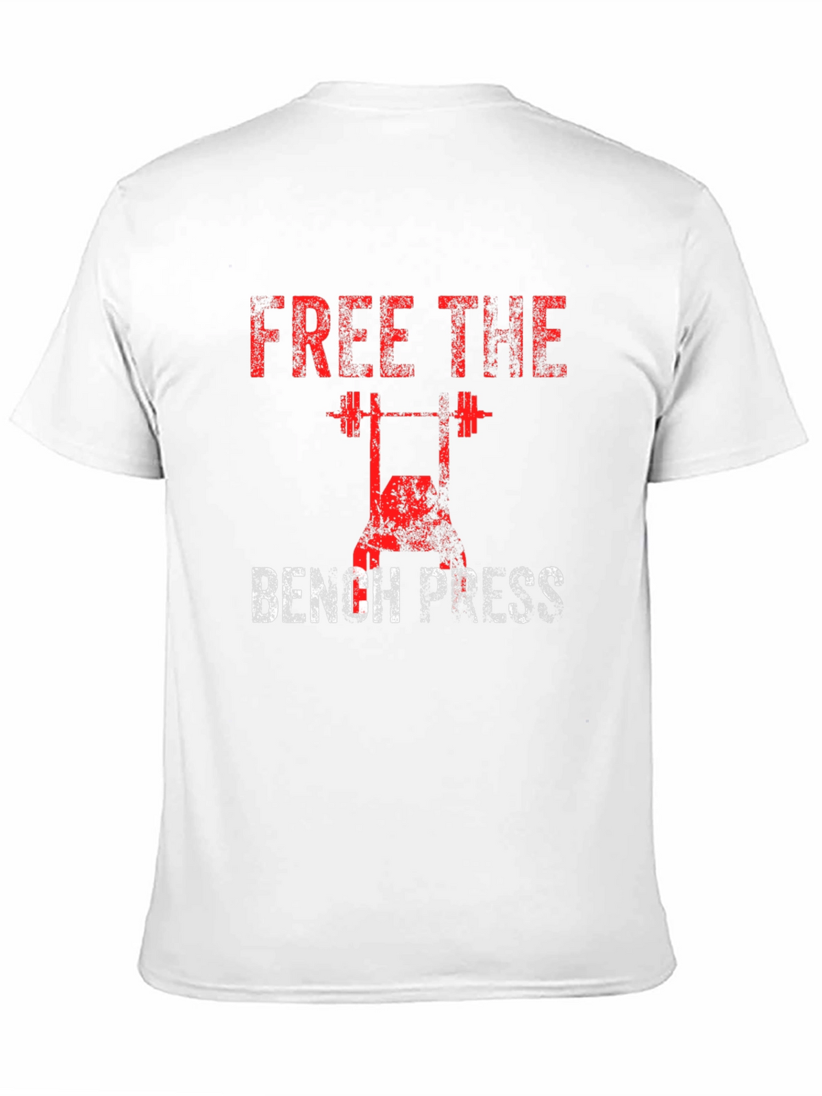 Free the Bench Press Black T-Shirt