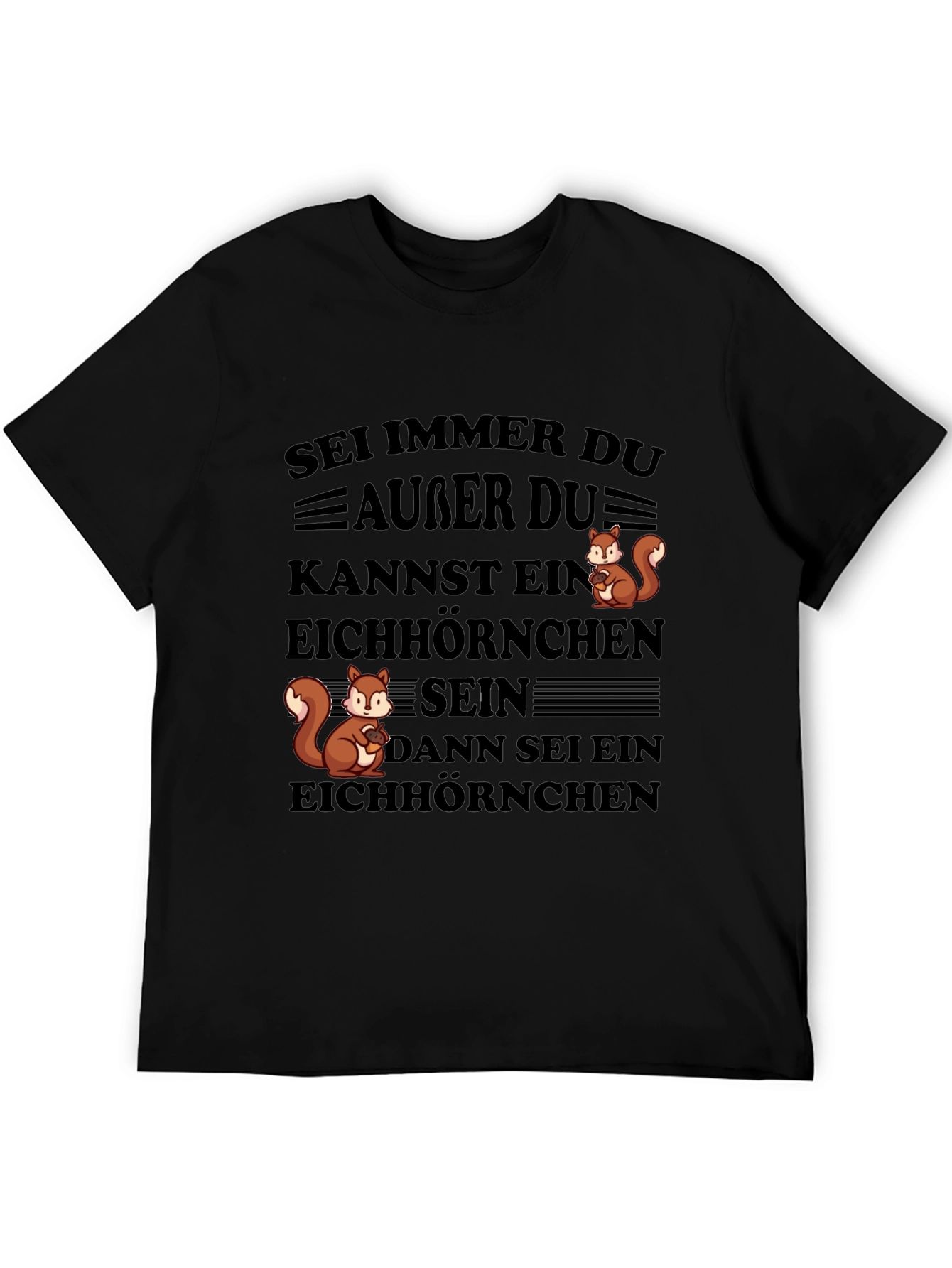 Be Yourself Squirrel T-Shirt - Funny Animal Tee