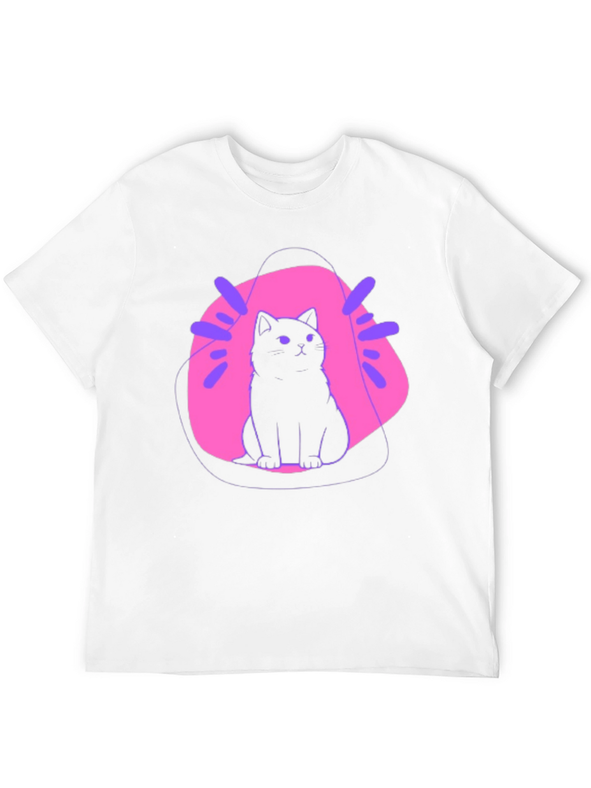 Cool Cat Graphic T-Shirt