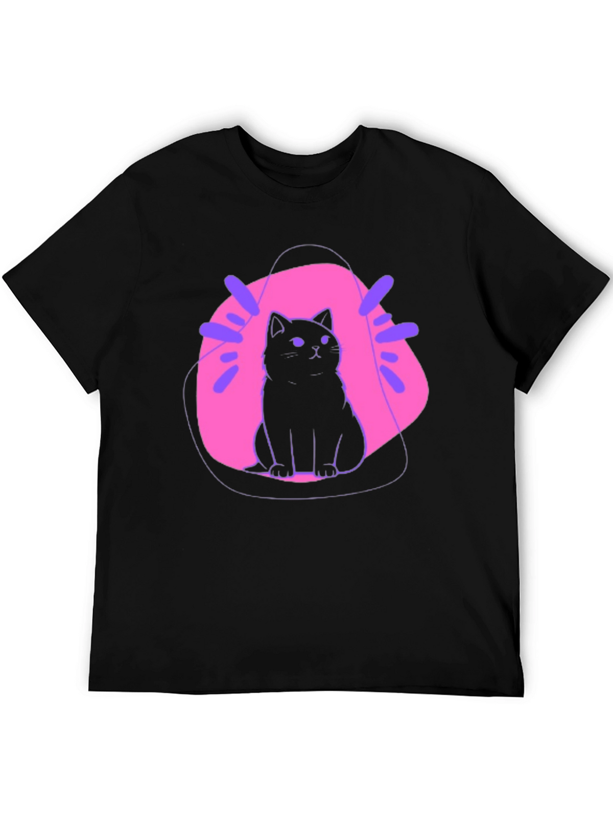 Cool Cat Graphic T-Shirt