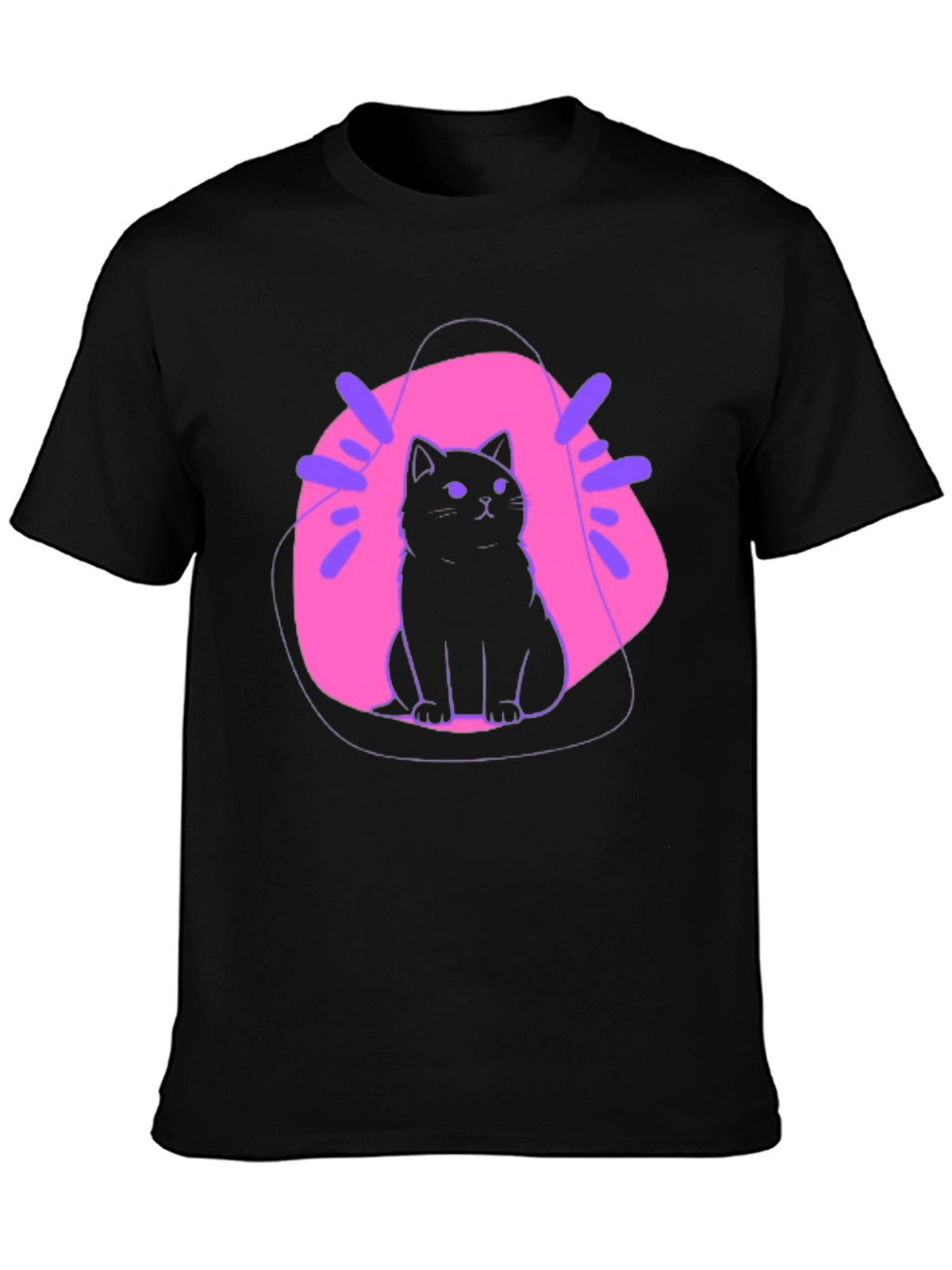 Cool Cat Graphic T-Shirt