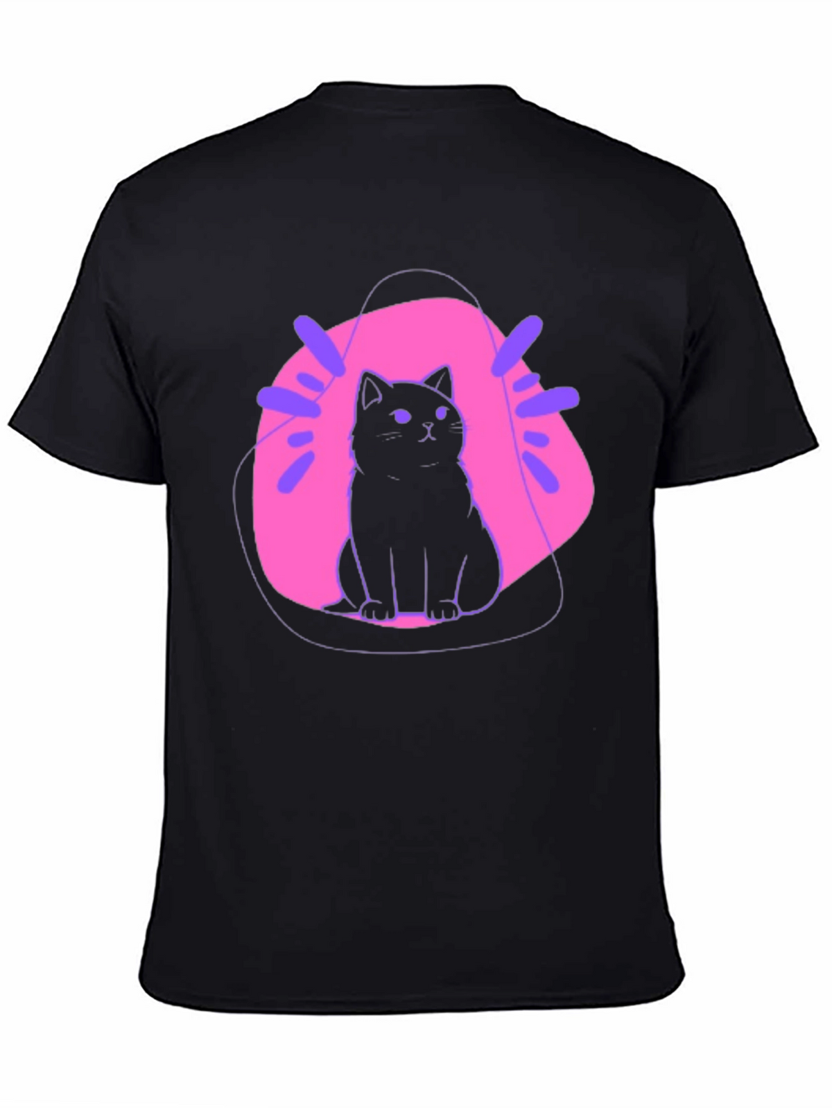Cool Cat Graphic T-Shirt