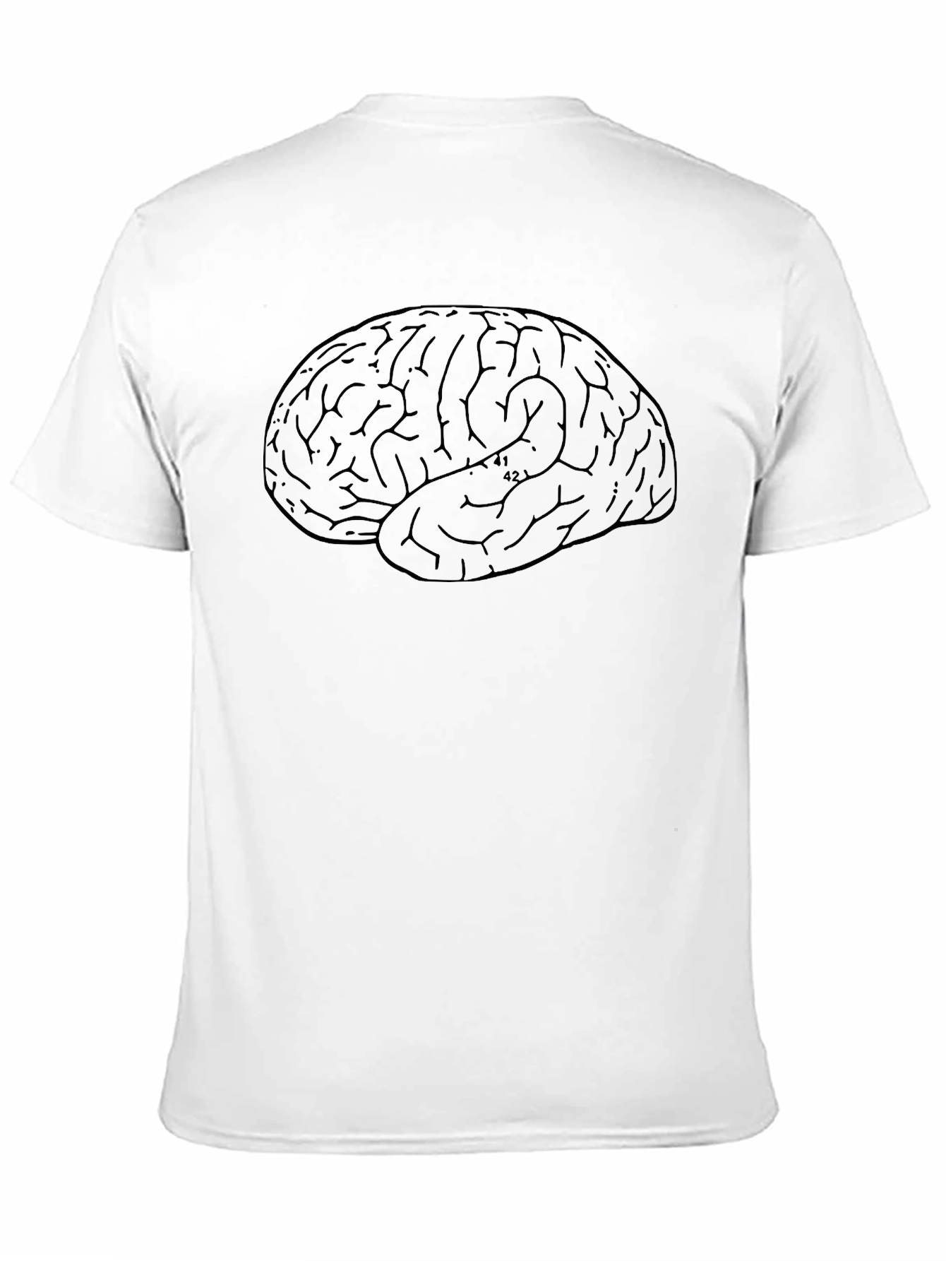 Brain Graphic Tee - Black Unisex T-Shirt
