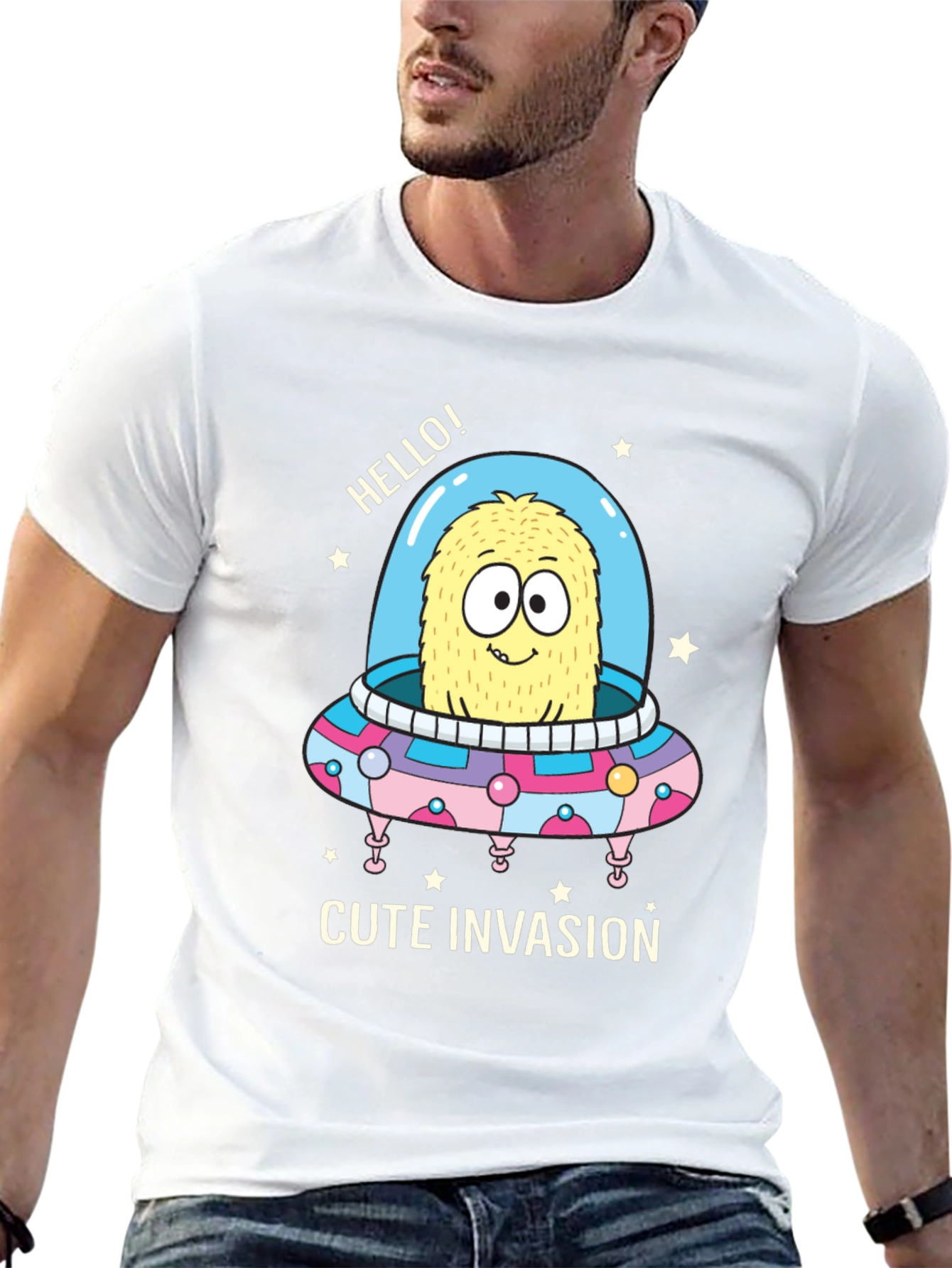 Cute Invasion Alien T-Shirt