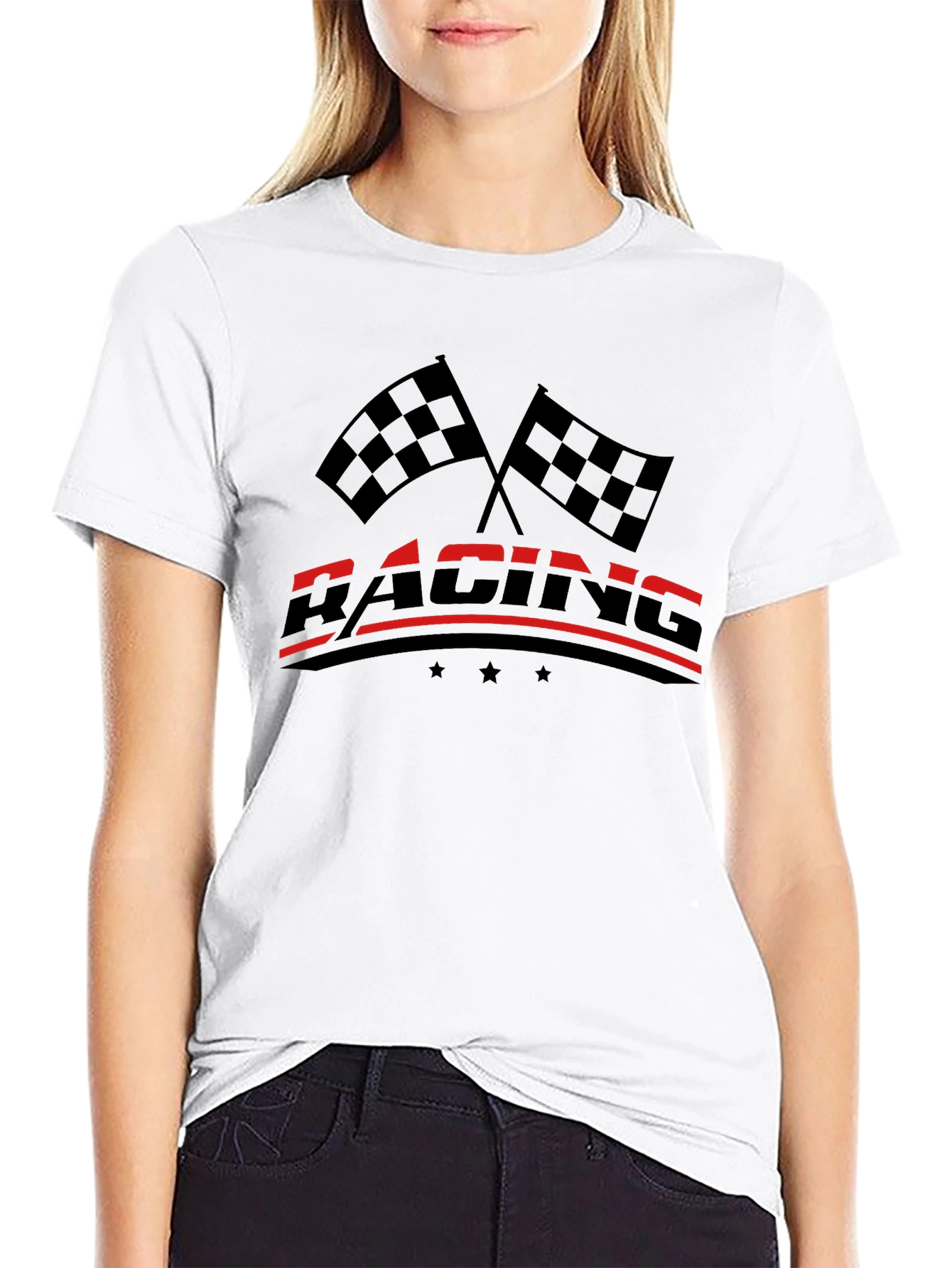 Racing Flags Graphic T-Shirt