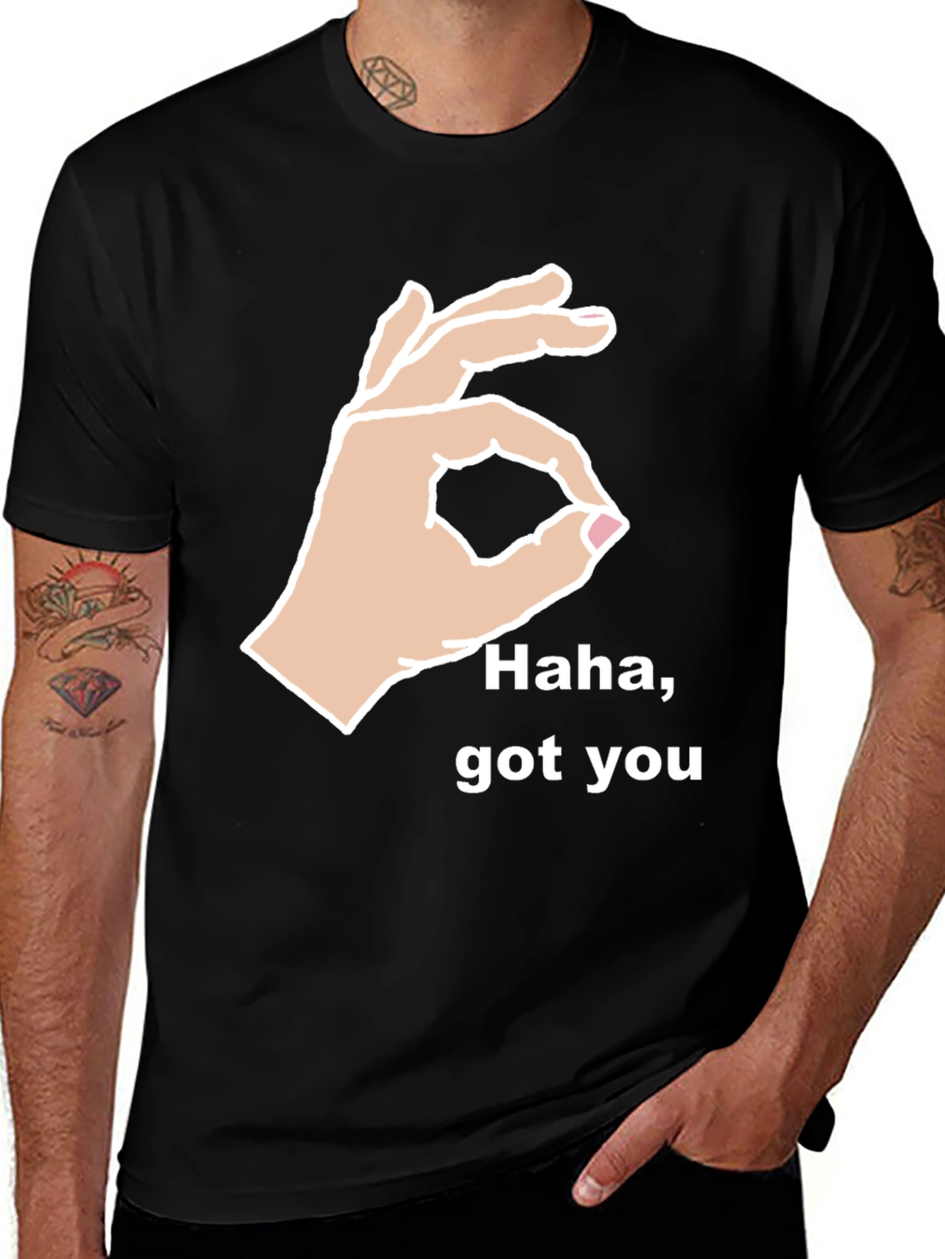Got You Hand Sign Graphic Tee