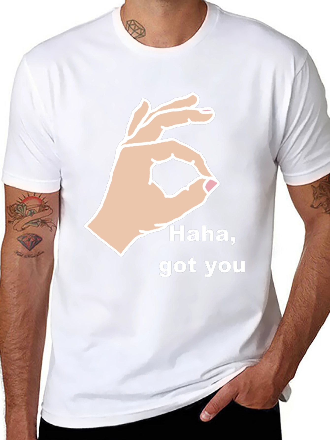 Got You Hand Sign Graphic Tee