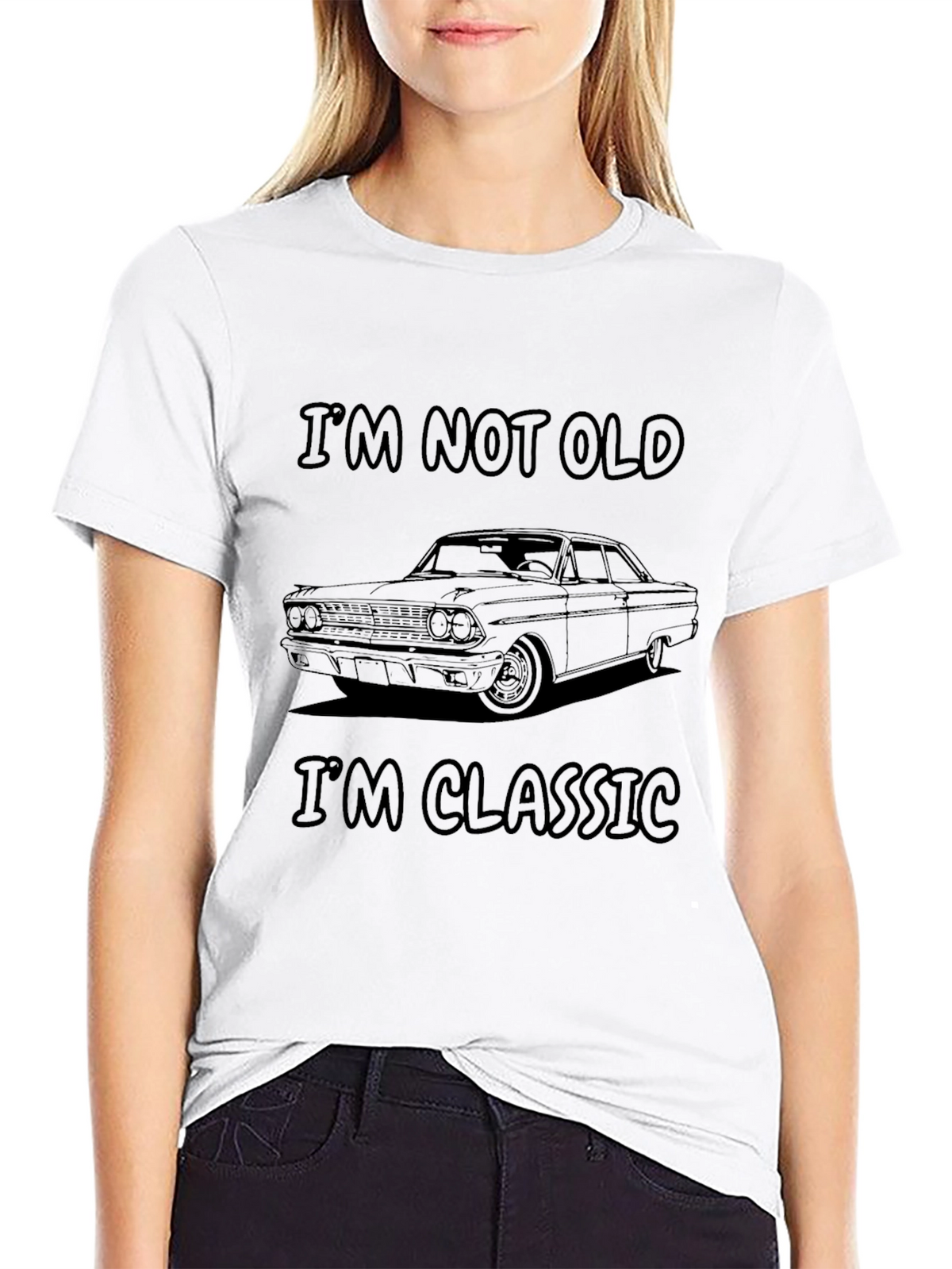 Im Not Old Im Classic Car Graphic T-Shirt