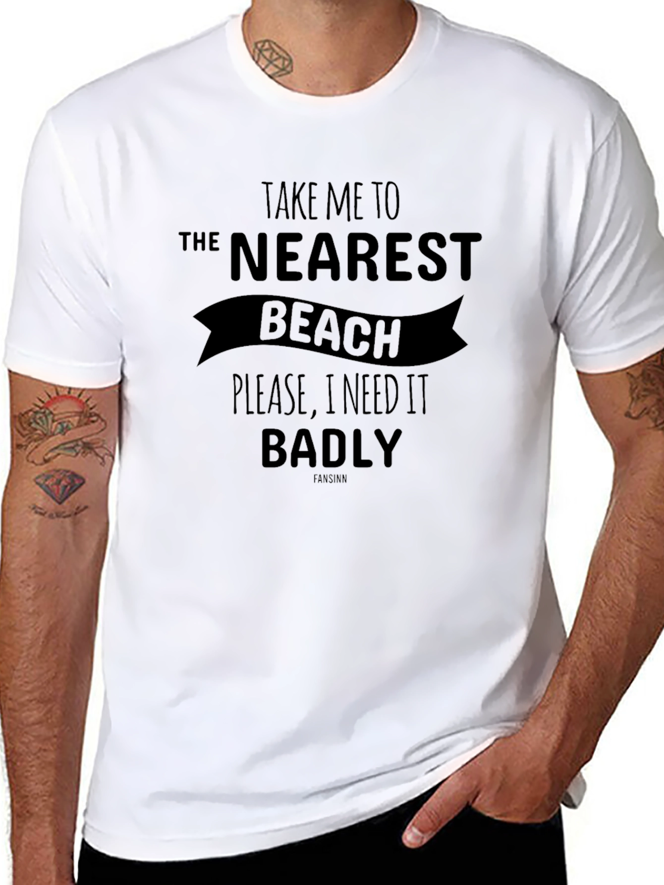 Take Me To The Nearest Beach Graphic T-Shirt