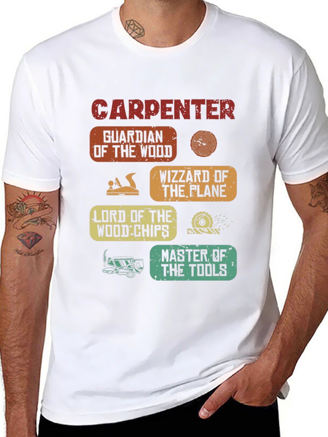 Carpenter T-Shirt: Guardian of the Wood Tee
