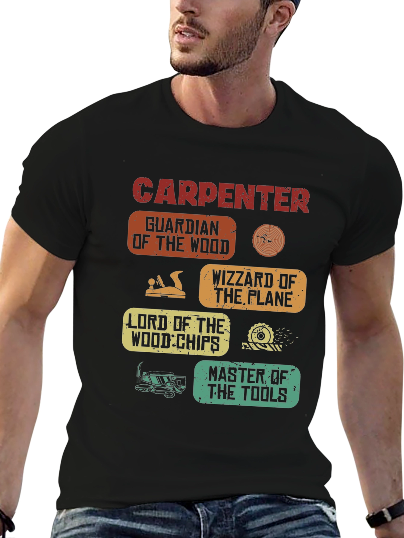 Carpenter T-Shirt: Guardian of the Wood Tee