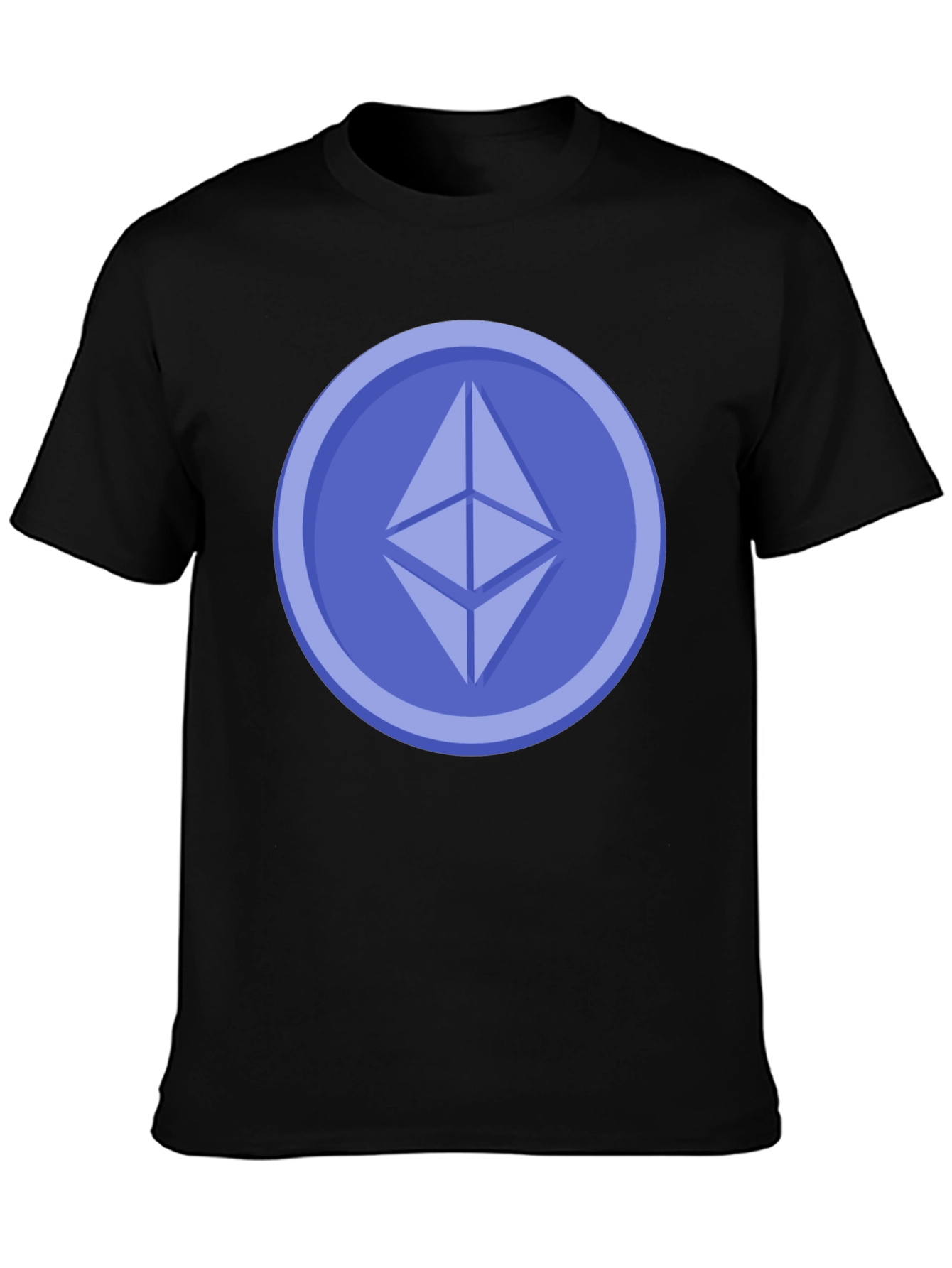 Ethereum Crypto Coin T-Shirt - Black